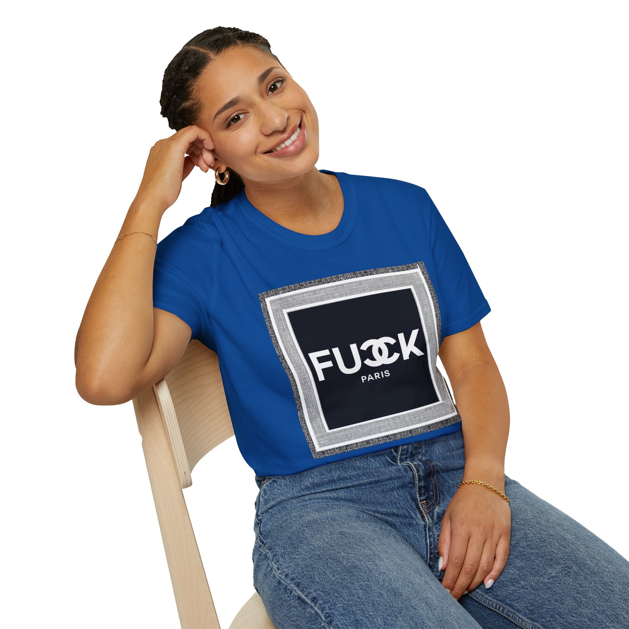 Fake Designer™: Fuck Paris│ Softsyle T-shirt