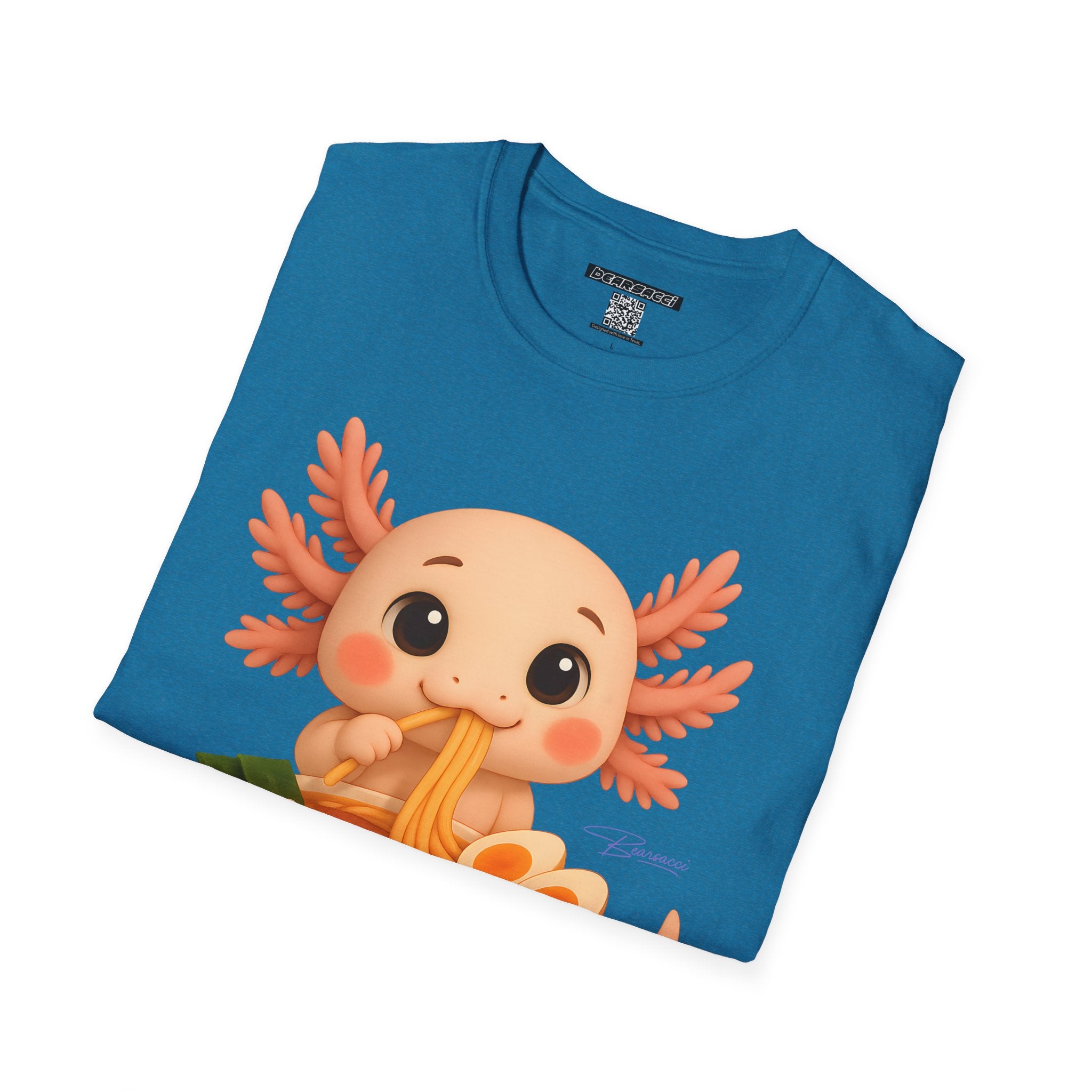 PeroLike X HyperPop®: Axolotl Ramen │ Softsyle T-shirt