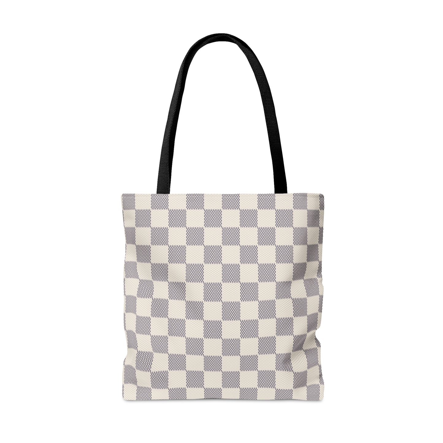 Azure Checkerboard │ Everyday Tote Bag