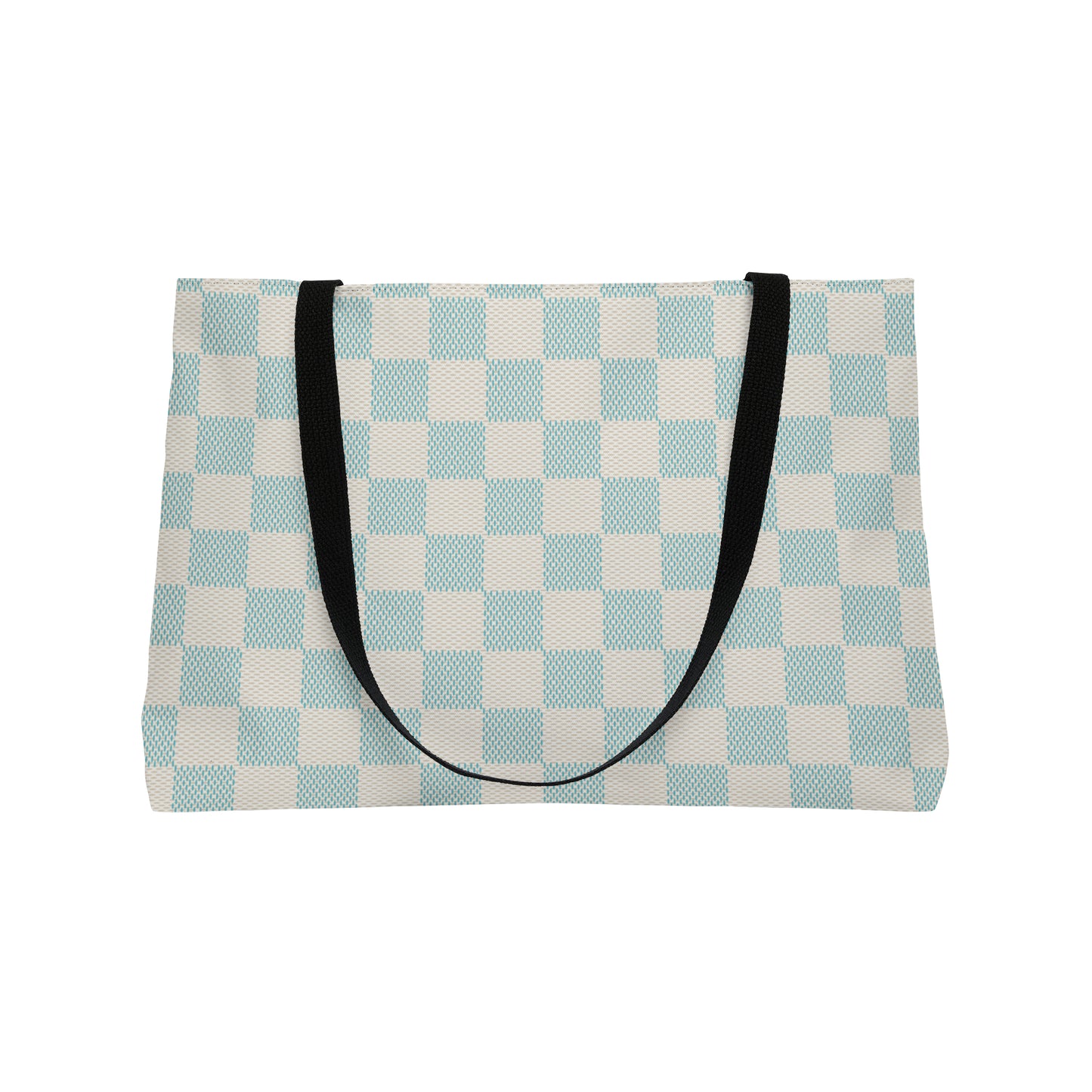 Blue Marsh Checkerboard │ Weekender Tote Bag