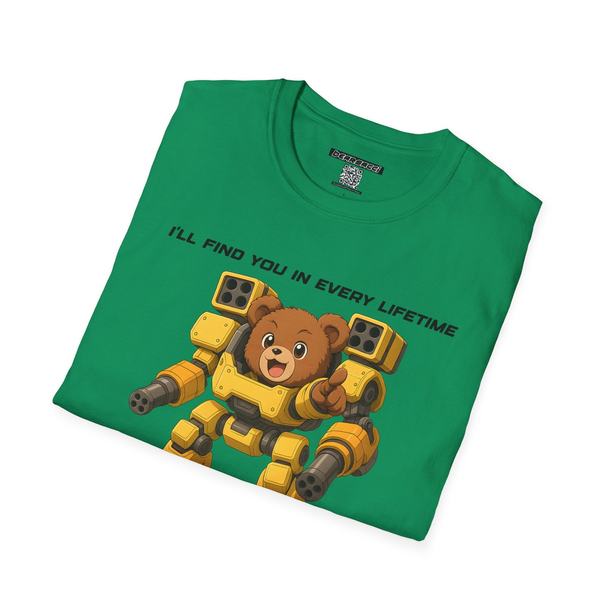 HyperPop®: Mech My Day (Love is a Threat) │ Softsyle T-shirt