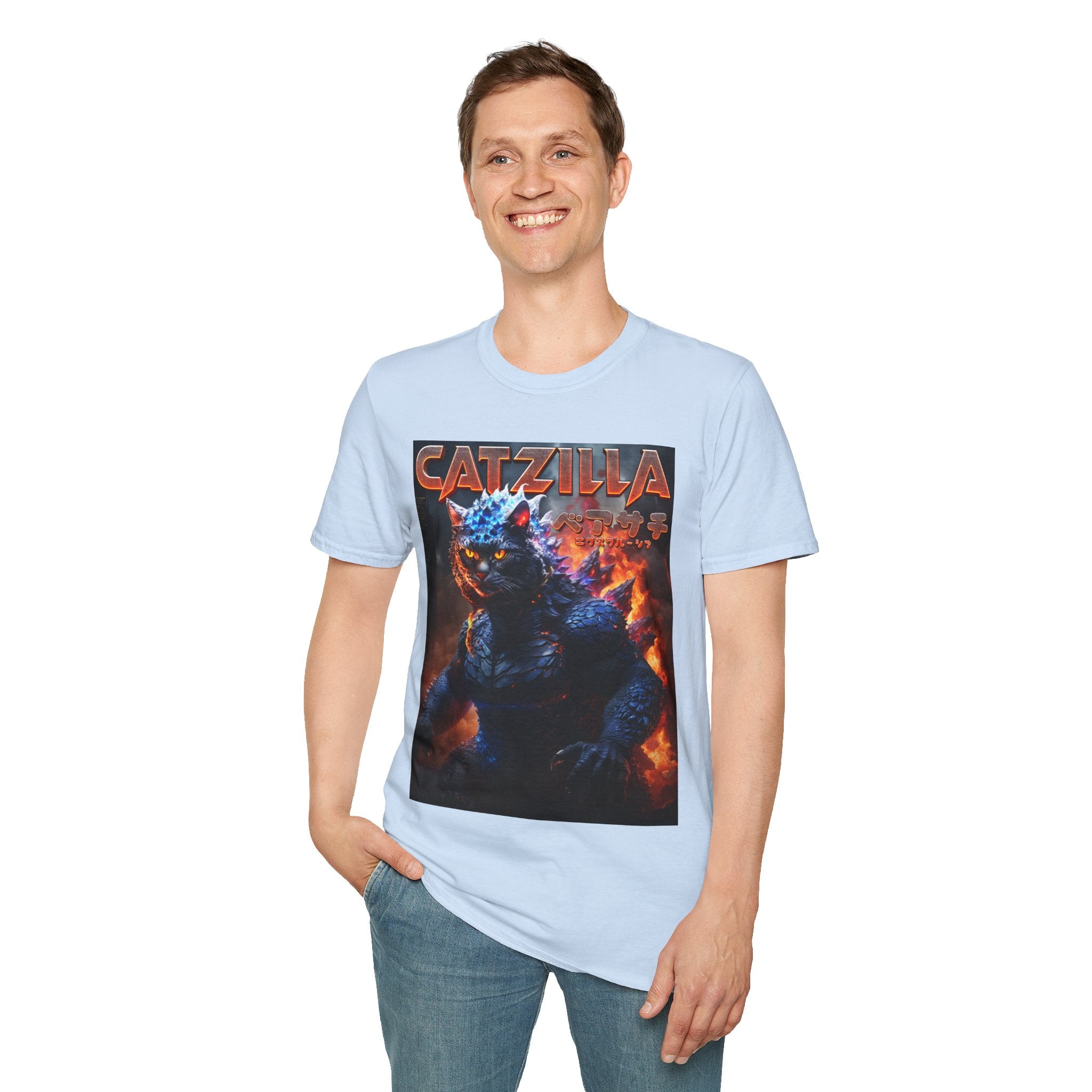Fake Designer™: Catzilla │ Softsyle T-shirt