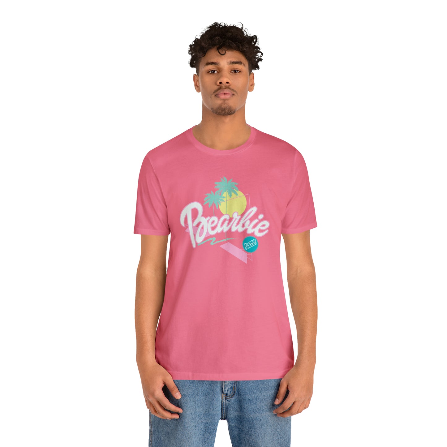 Bearbie: Pastel Malibu-Style Logo │Premium Jersey T-shirt