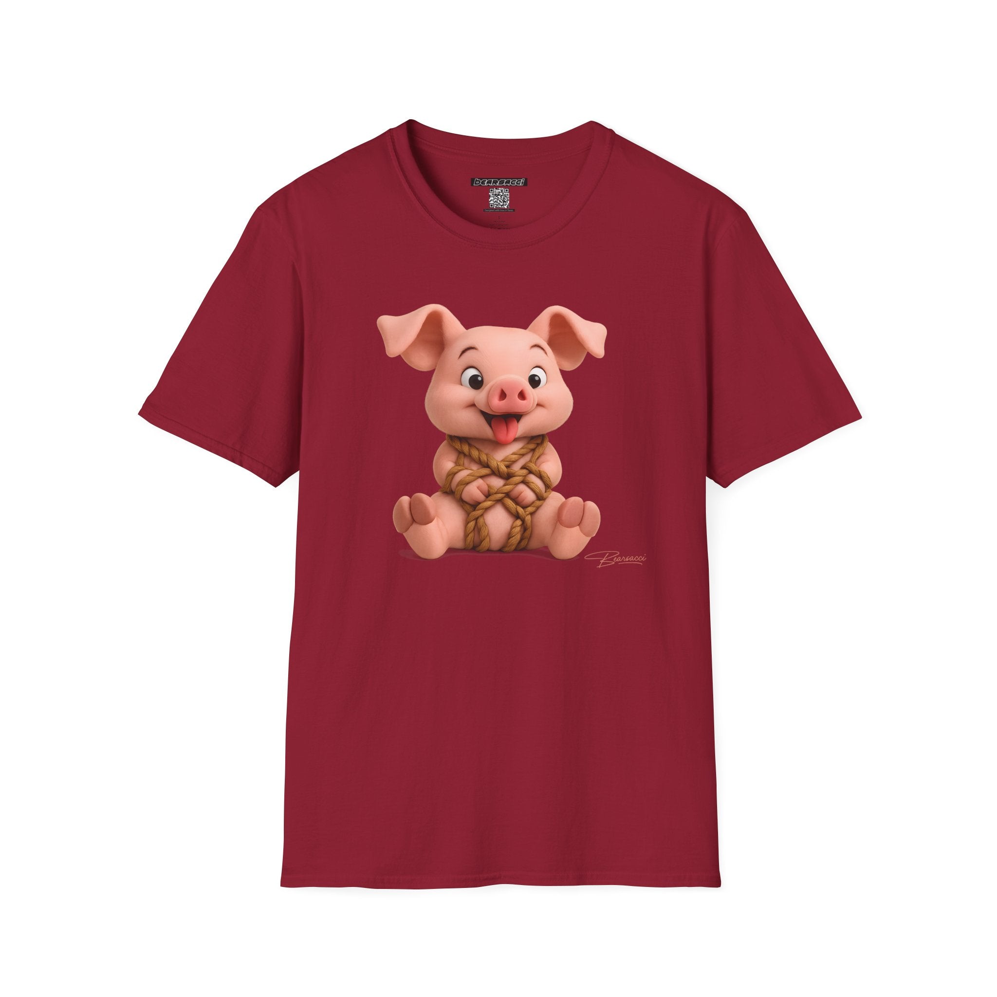 SlutPride® X Dominion®: Hog Tied (Rope Piggy)│ Softsyle T-shirt