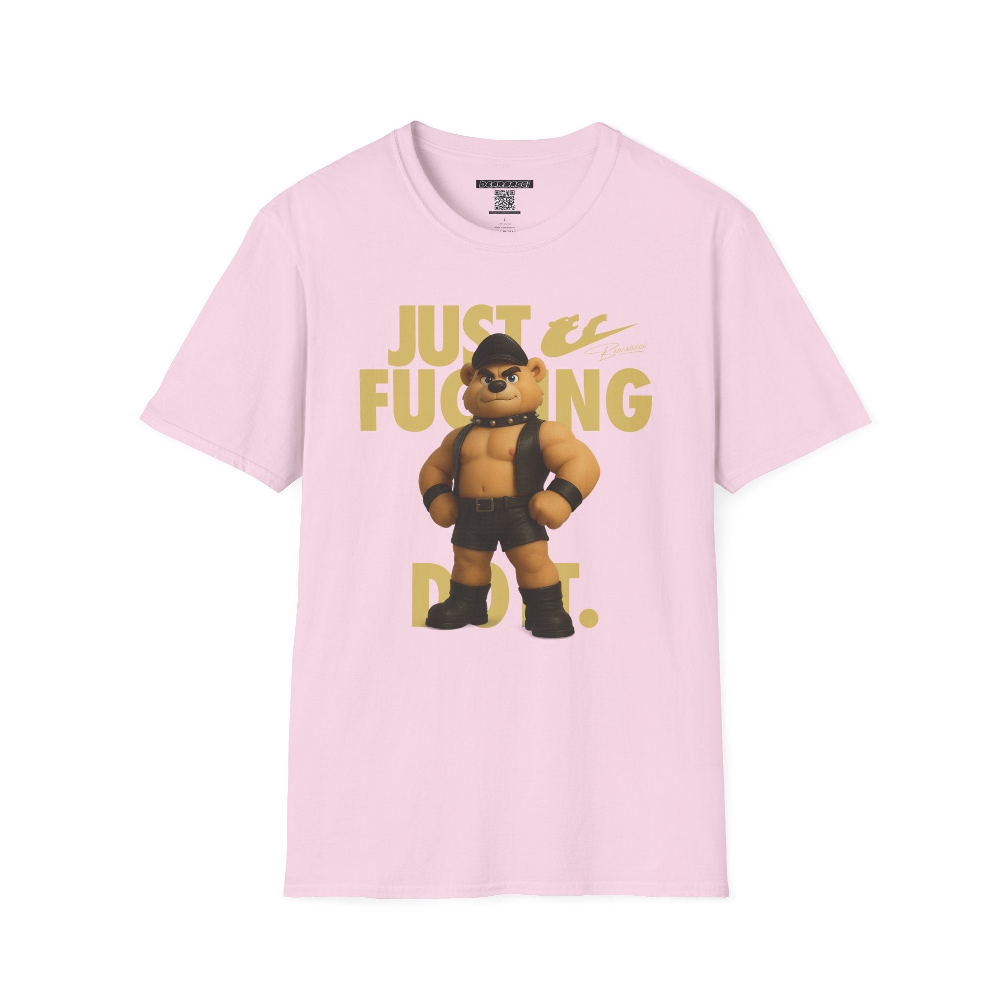 Bearsacci™ X Dominion: Just Fucking Do It Dom Daddy Teddy Bear│ Softsyle T-shirt