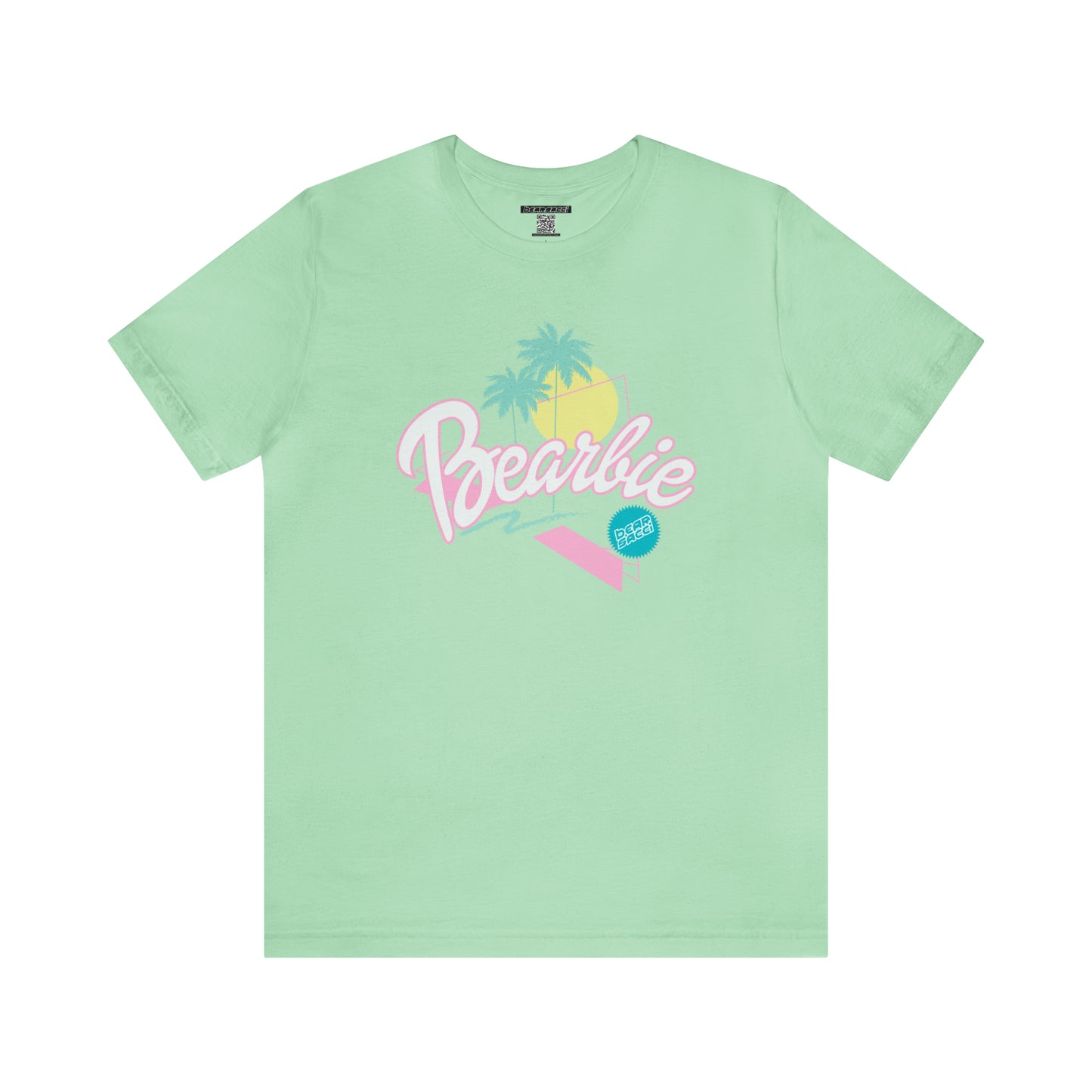 Bearbie: Pastel Malibu-Style Logo │Premium Jersey T-shirt