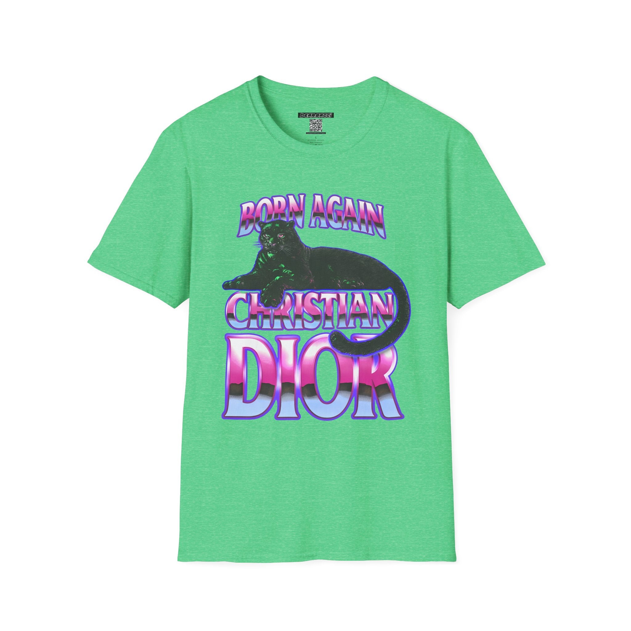 FakeDesigner®: Chinatown Market Secret Club Born Again Christian │ Softsyle T-shirt