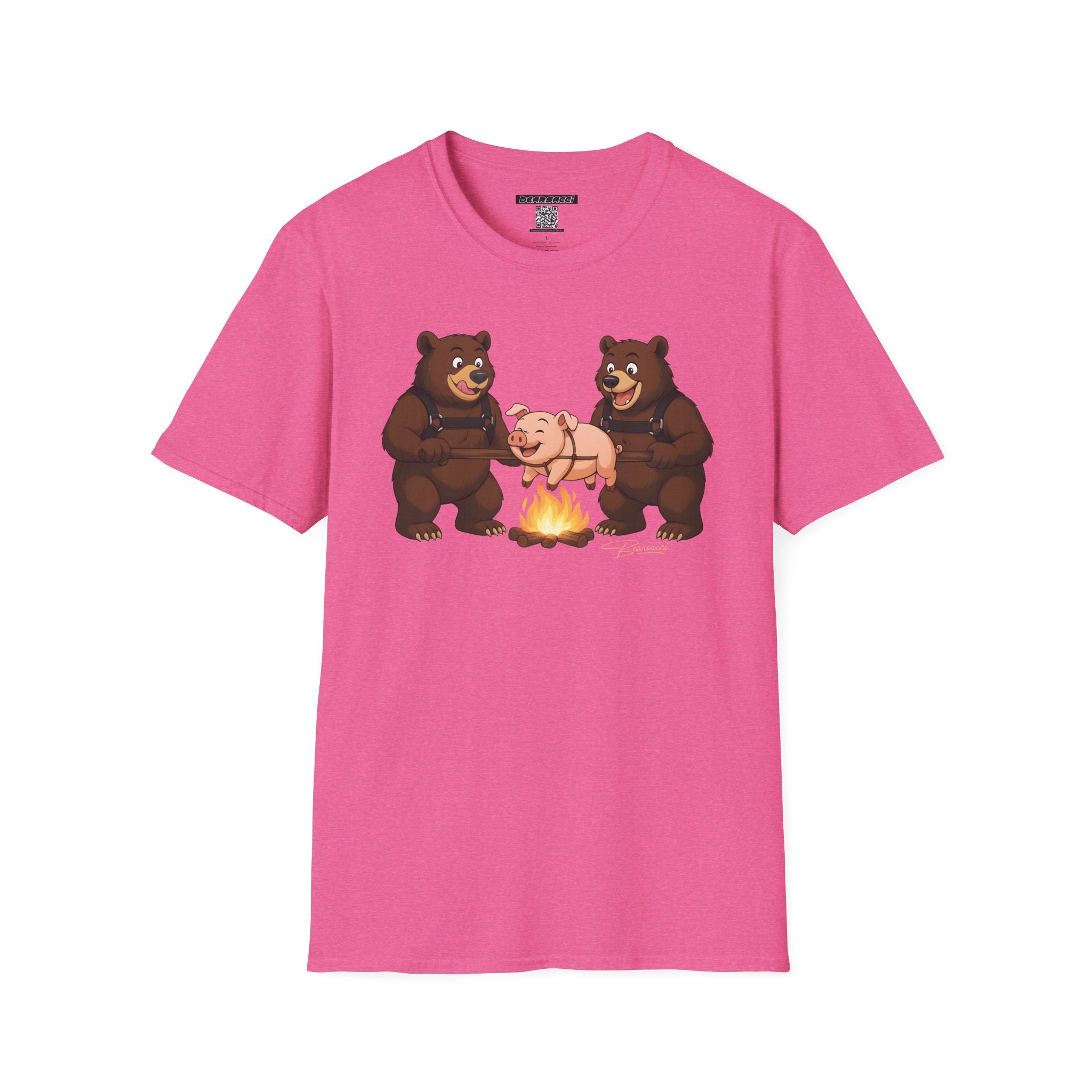 Bearmart®: Spit Roast Pig │Softsyle T-shirt