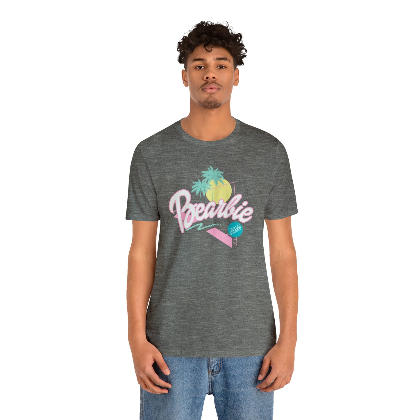 Bearbie: Pastel Malibu-Style Logo │Premium Jersey T-shirt