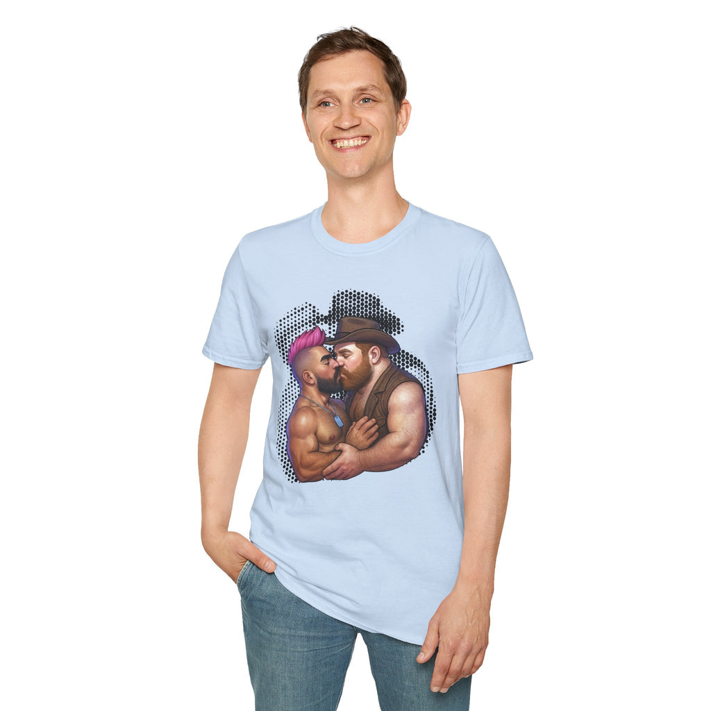Bearsacci™: Cowboy & MMA Fighter│ Softsyle T-shirt