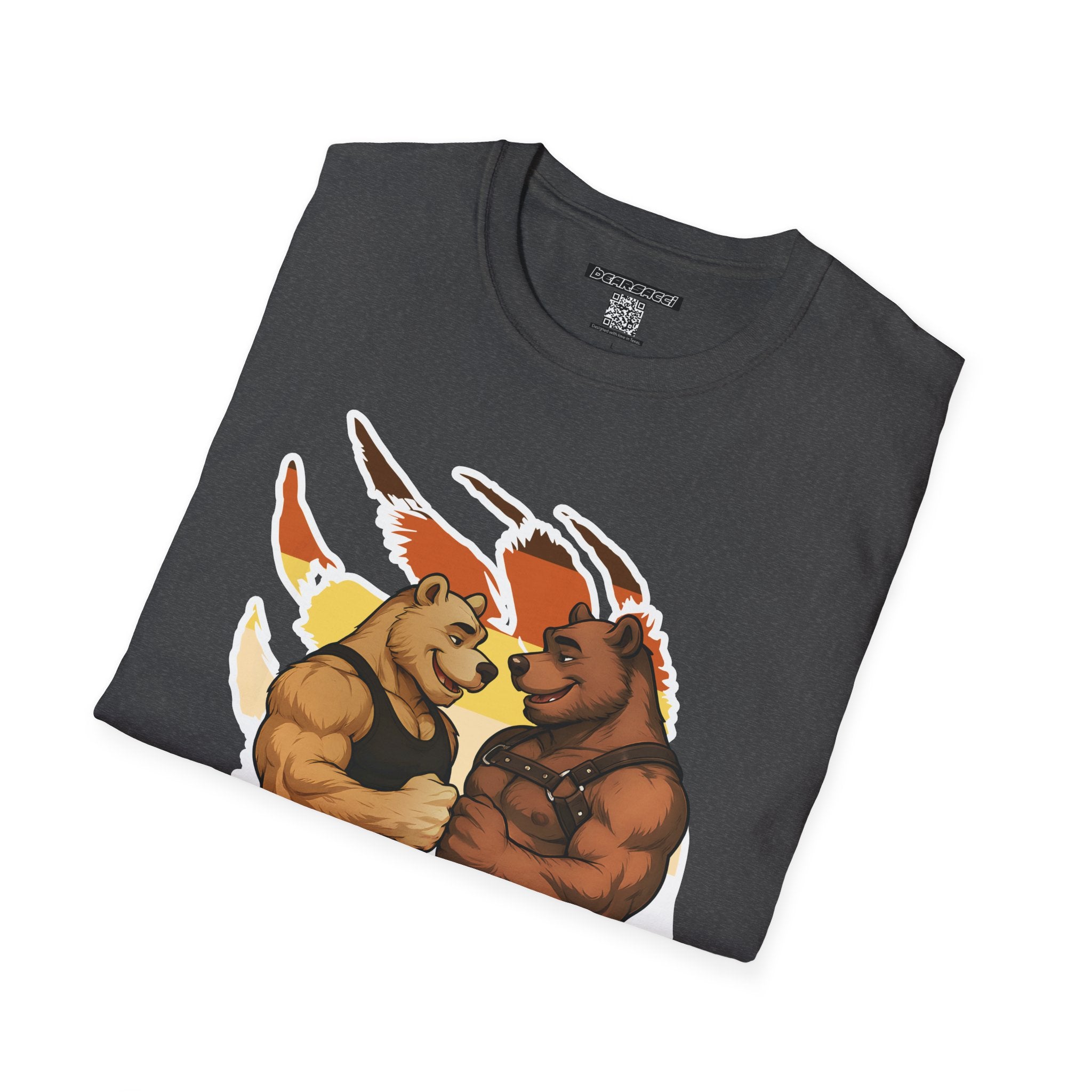 Bearsacci™: Fist Bumping Bears │ Softsyle T-shirt