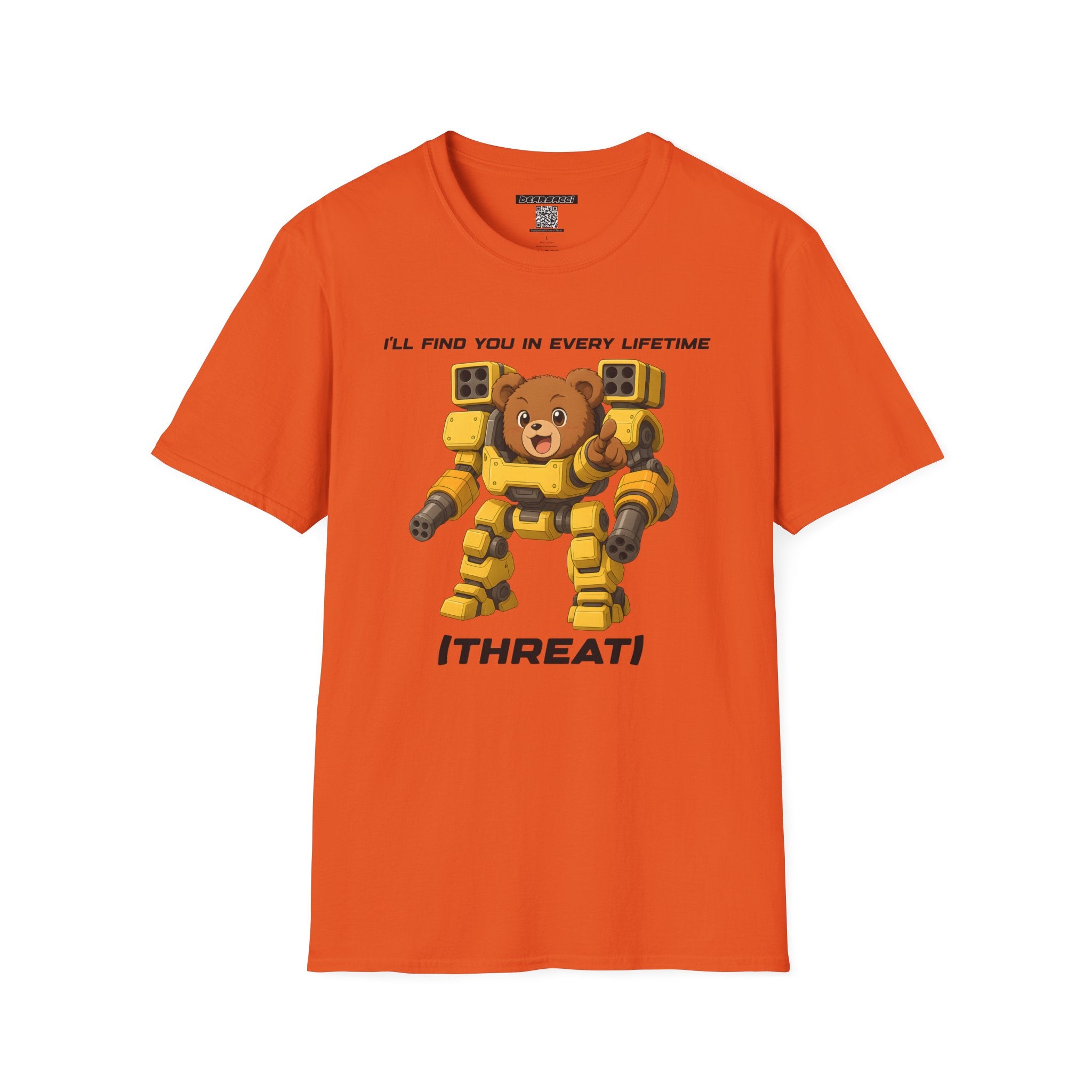 HyperPop®: Mech My Day (Love is a Threat) │ Softsyle T-shirt