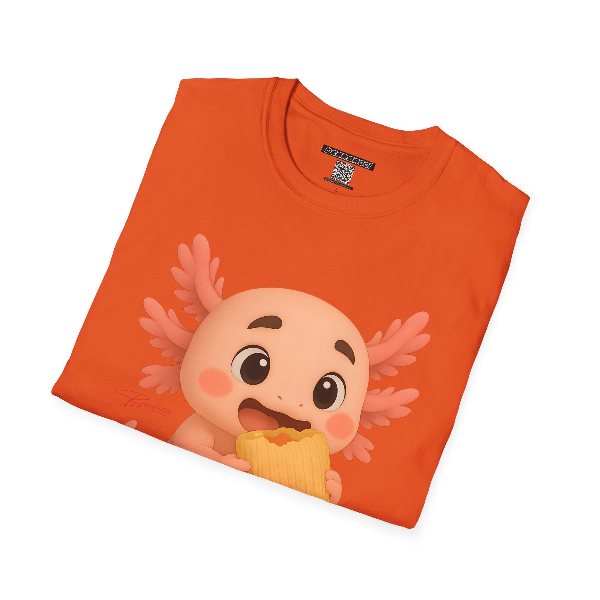 PeroLike X HyperPop®: Axolotl Tamal │ Softsyle T-shirt
