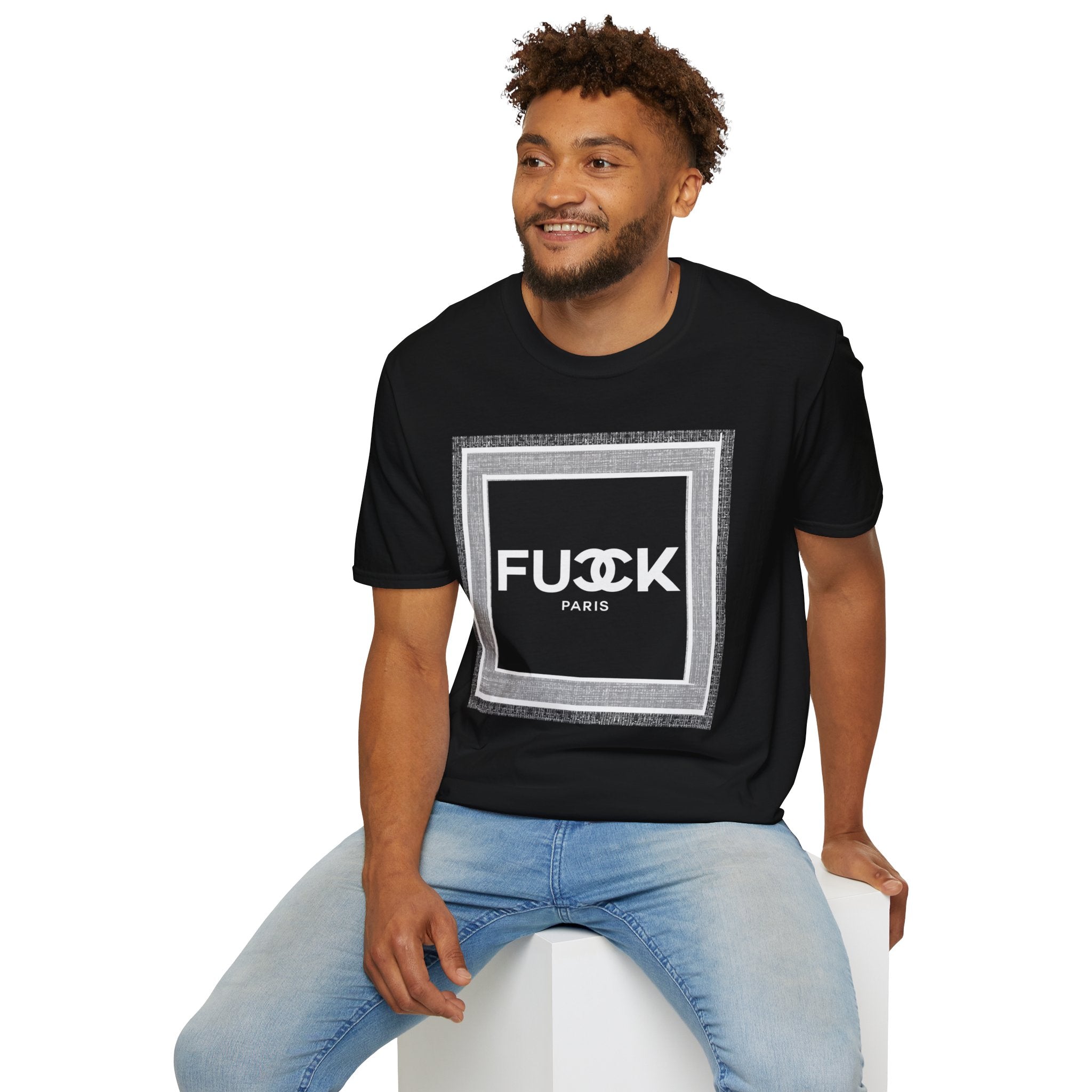 Fake Designer™: Fuck Paris│ Softsyle T-shirt