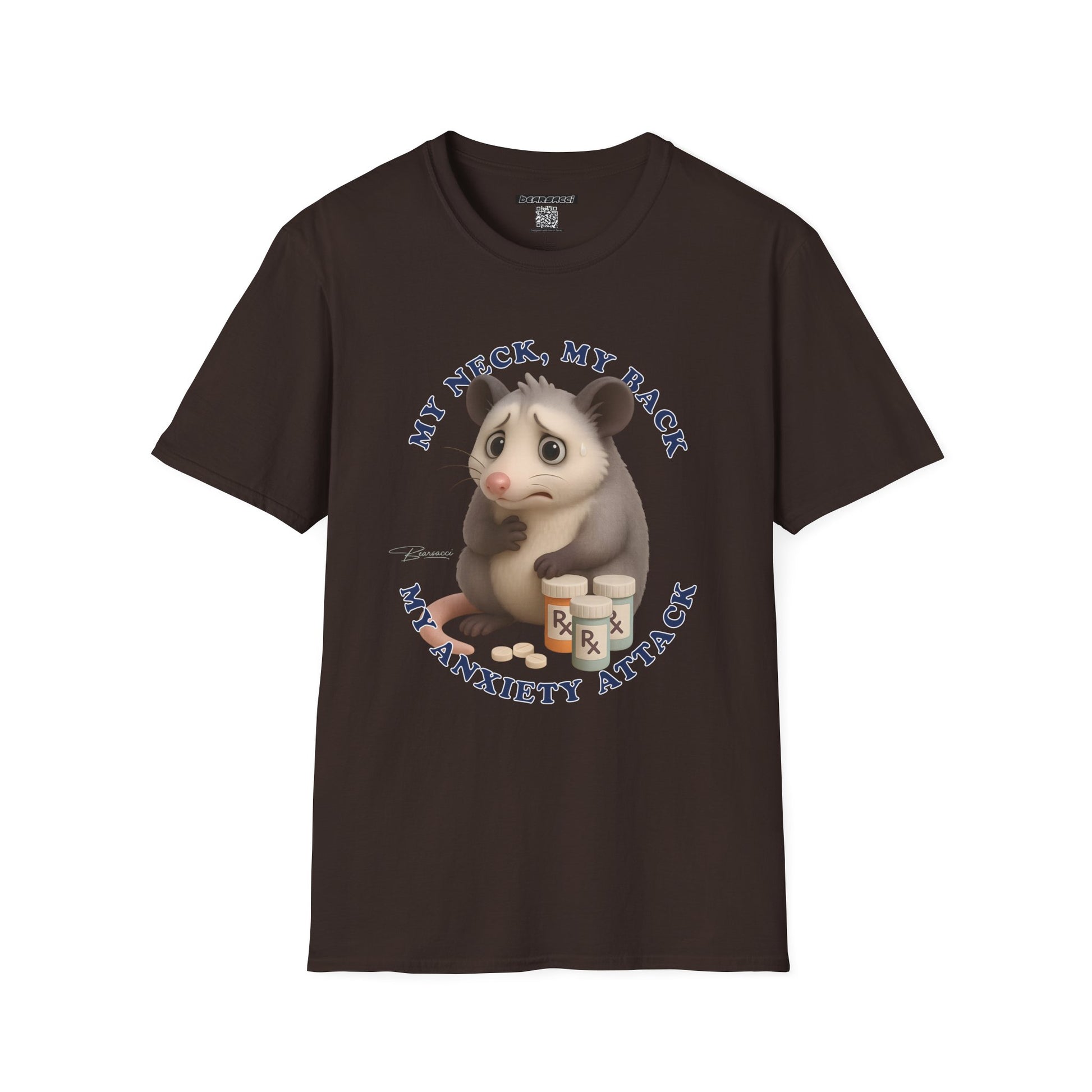 HyperPop®: My Neck My Back My Anxiety Attack │ Softsyle T-shirt