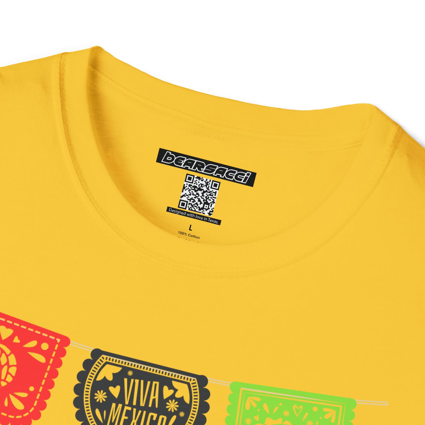 Pero-Like™: Viva Mexico Papel Picado │ Softsyle T-shirt