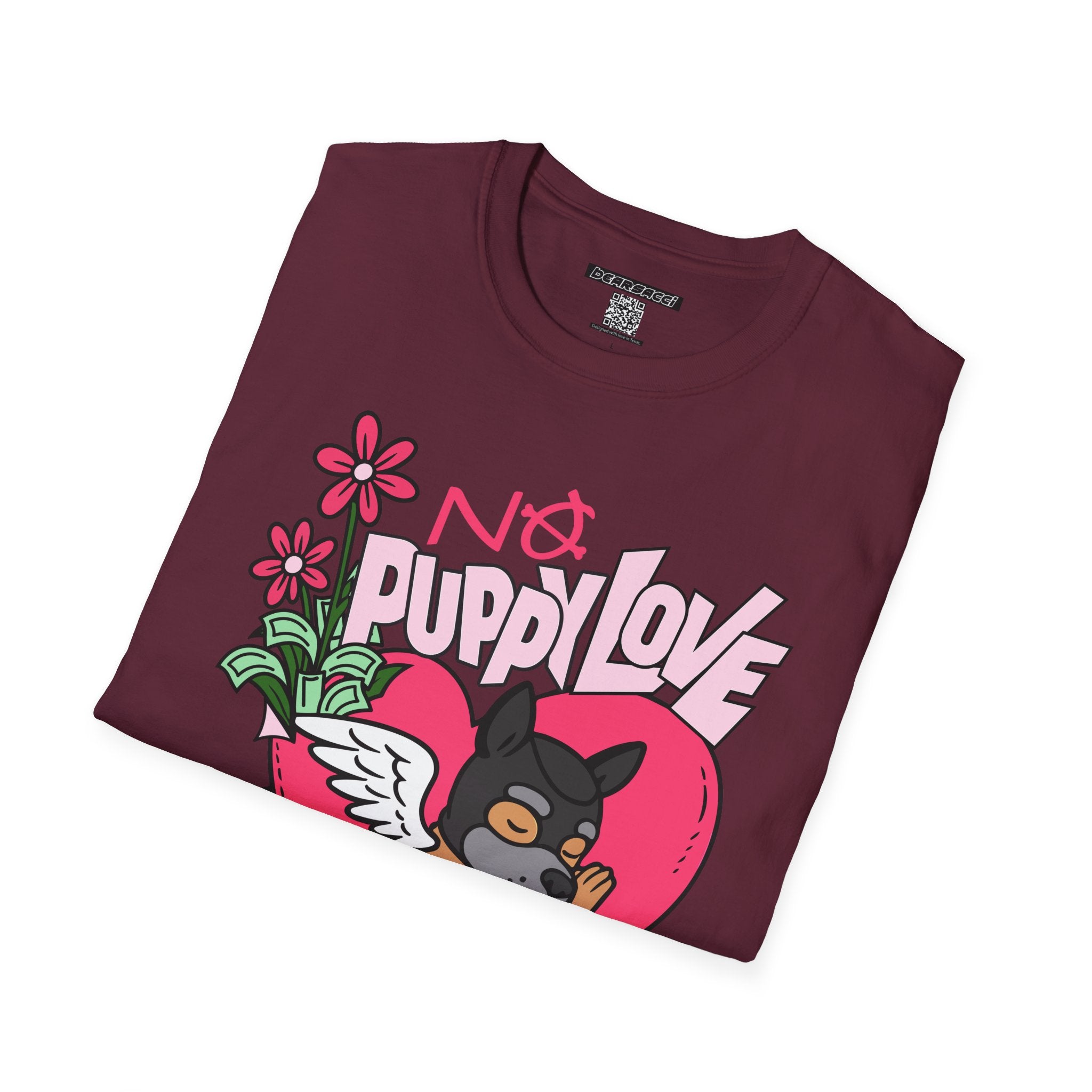 YIFF®:  No Puppy Love (Cupid on Poppers)│ Softsyle T-shirt