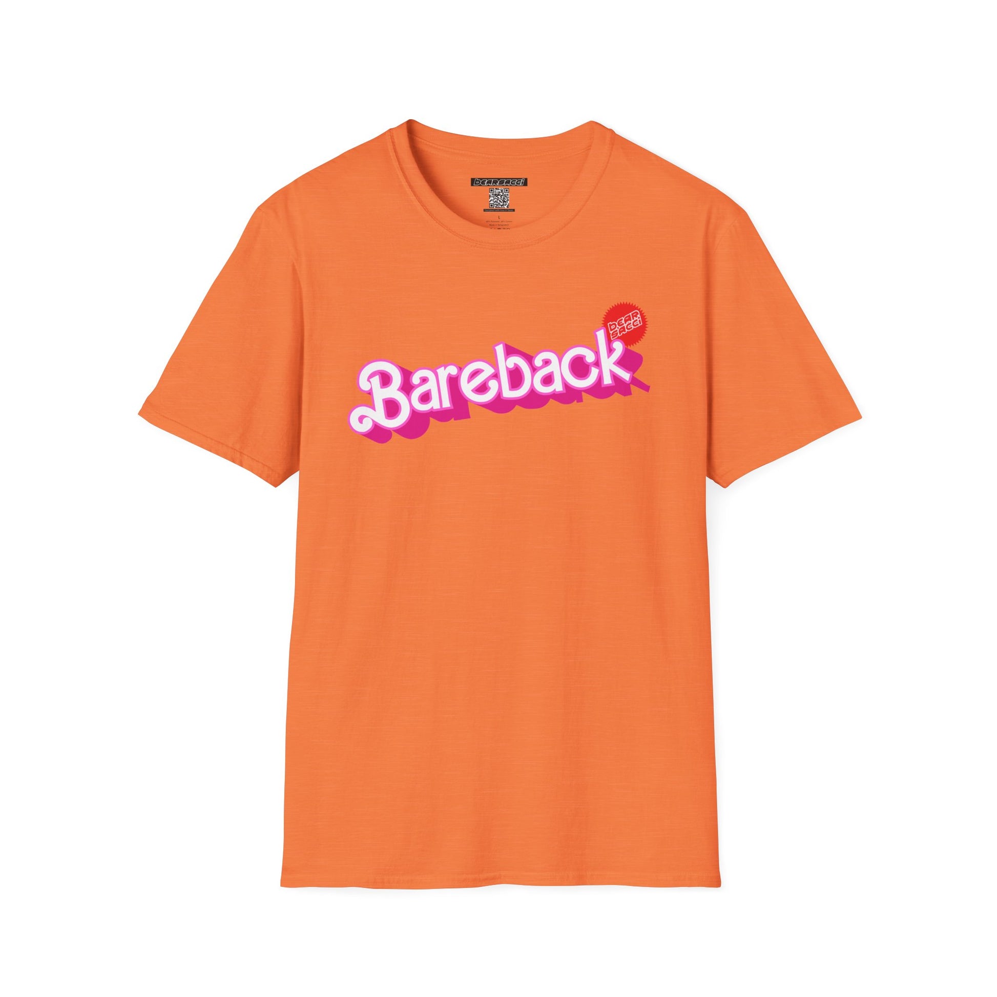 Bearbie® X Slutpride®: Bareback Logo │Softsyle T-shirt
