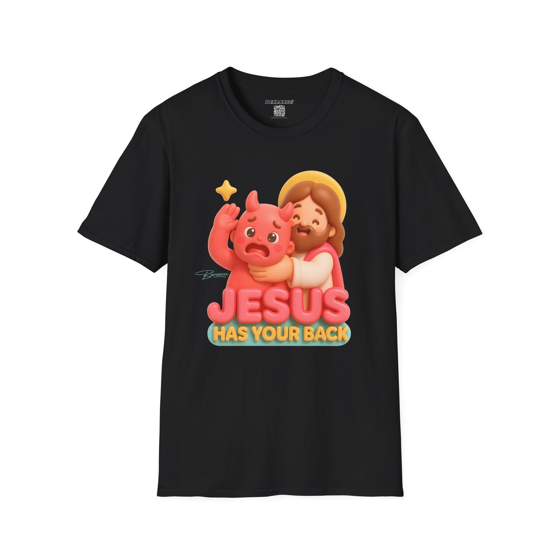 HyperPop®: Jesus Has Your Back │ Softsyle T-shirt