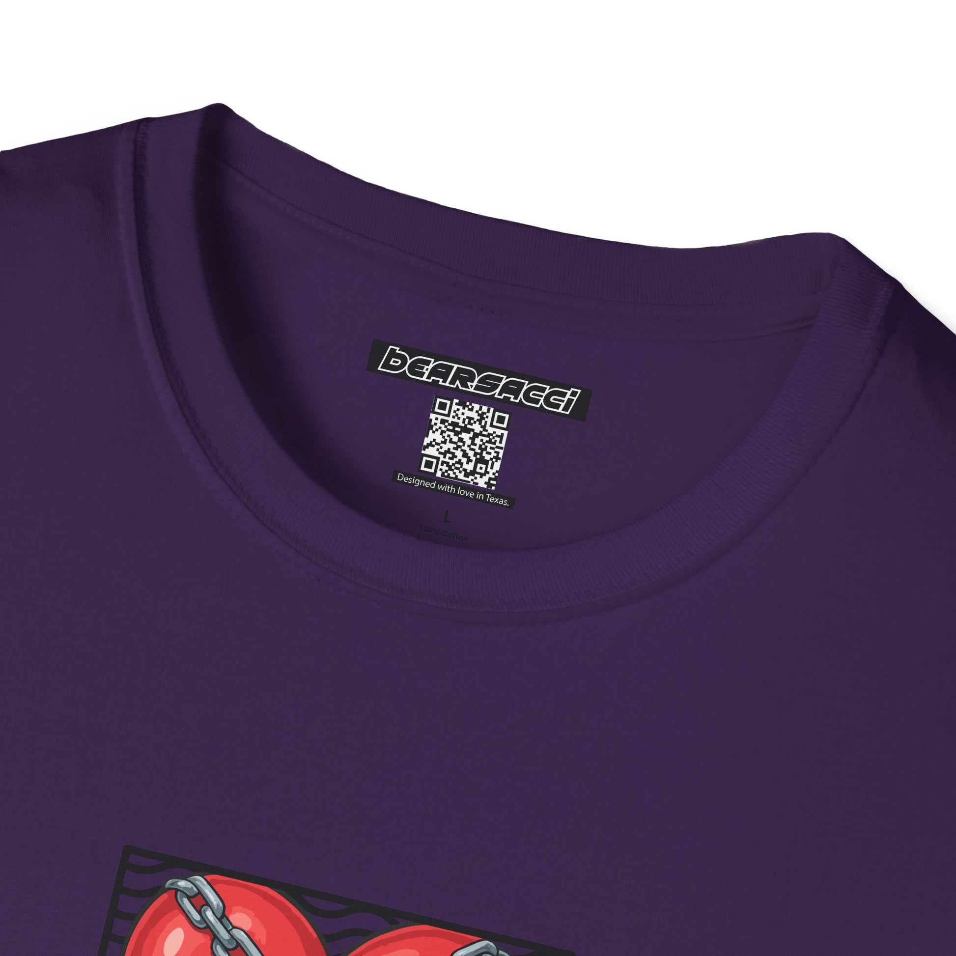 SlutPride® X Dominion®: Locked Heart │ Softsyle T-shirt