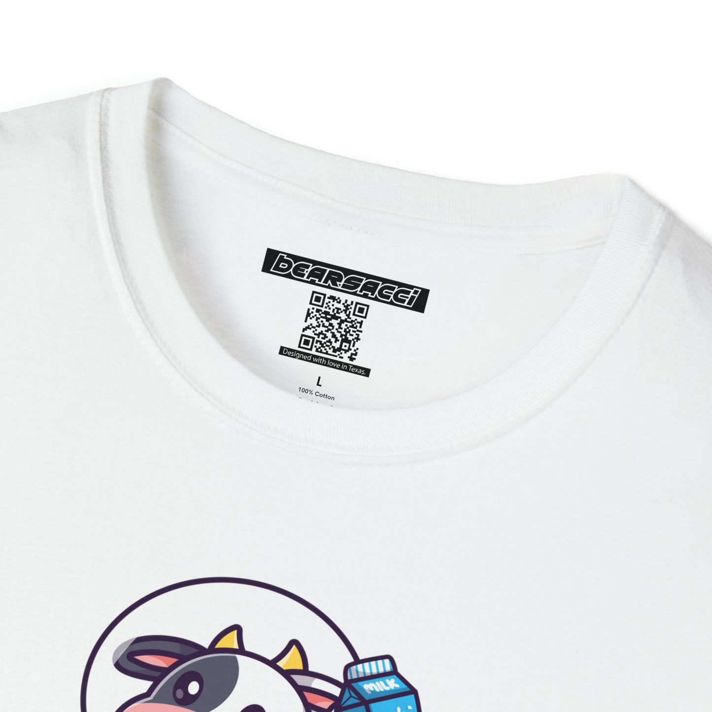 HyperPop™: Cow, Dog & Cat In Space │ Softsyle T-shirt