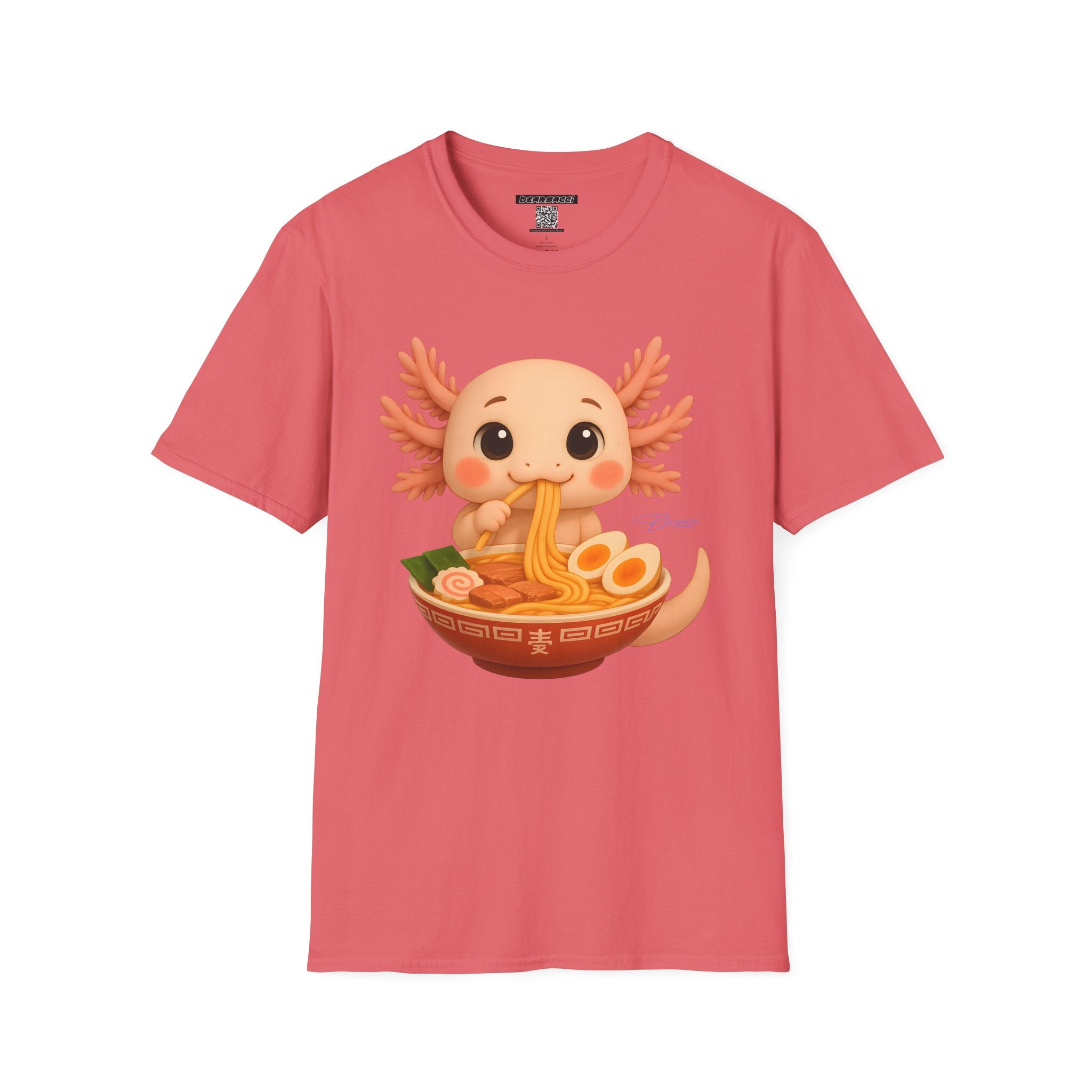 PeroLike X HyperPop®: Axolotl Ramen │ Softsyle T-shirt