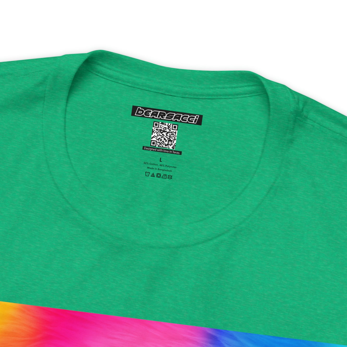 Bearbie: "I am Kenough" With Rainbow Background │ Premium Jersey T-shirt