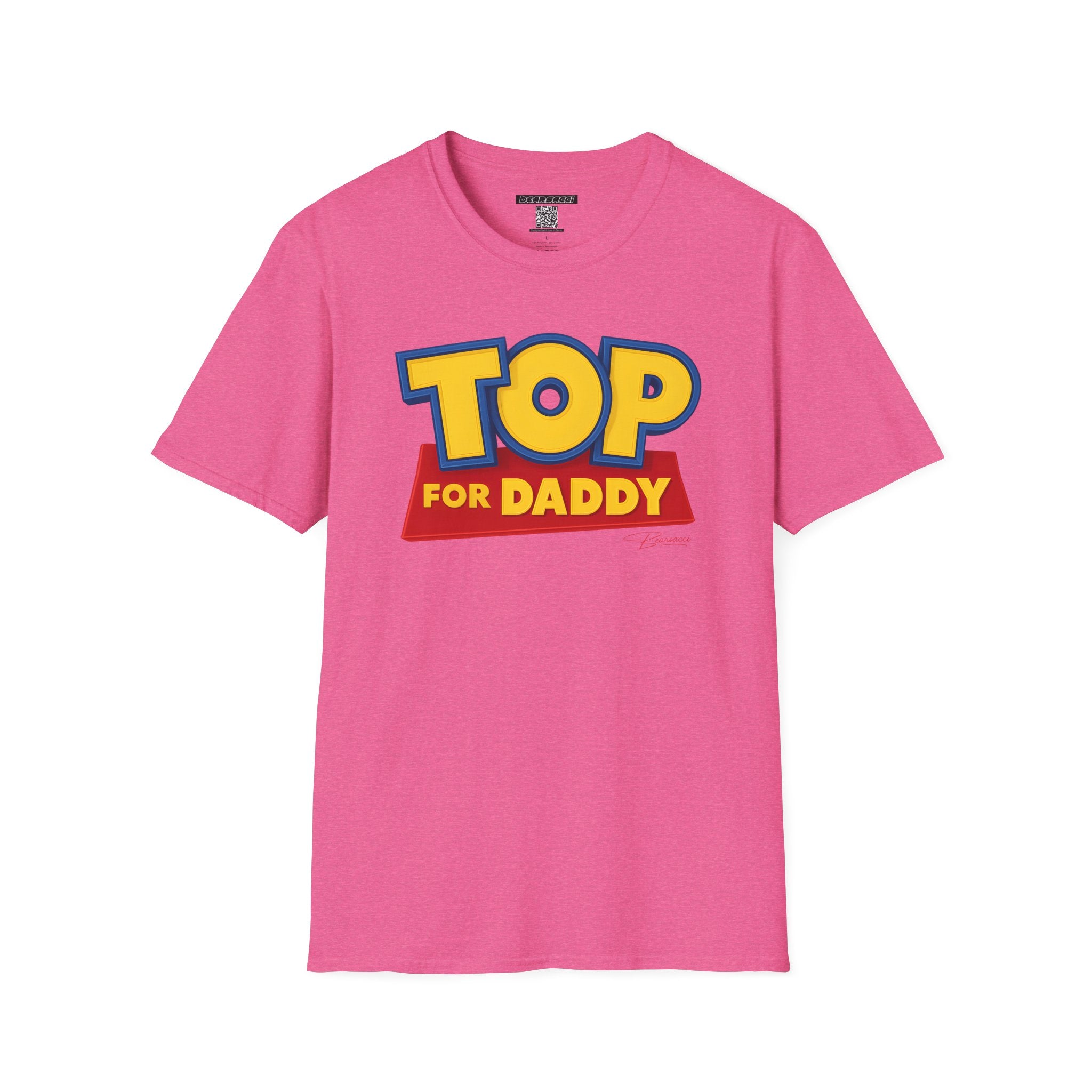 HyperPop® X SlutPride®: Top for Daddy® │ Softsyle T-shirt
