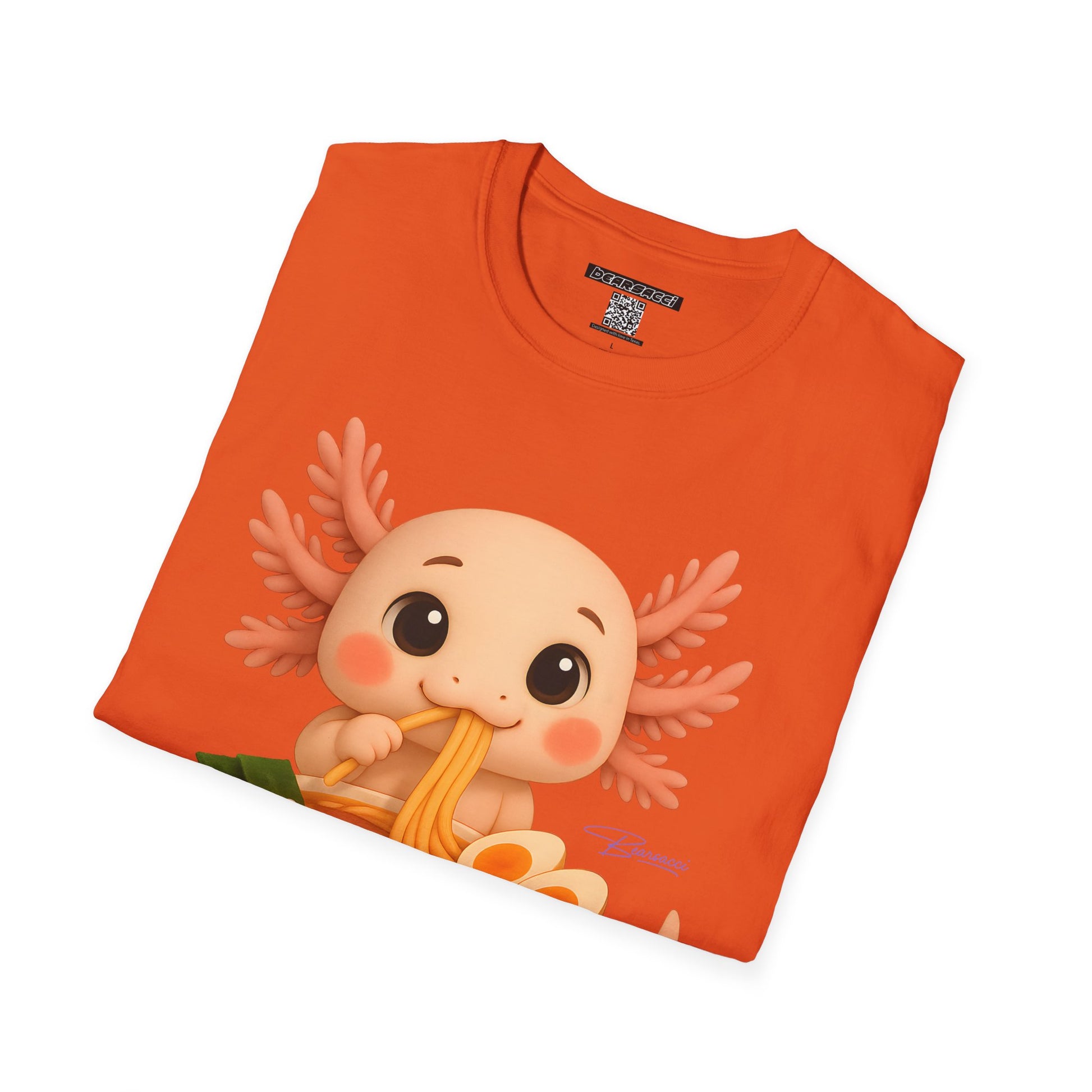PeroLike X HyperPop®: Axolotl Ramen │ Softsyle T-shirt