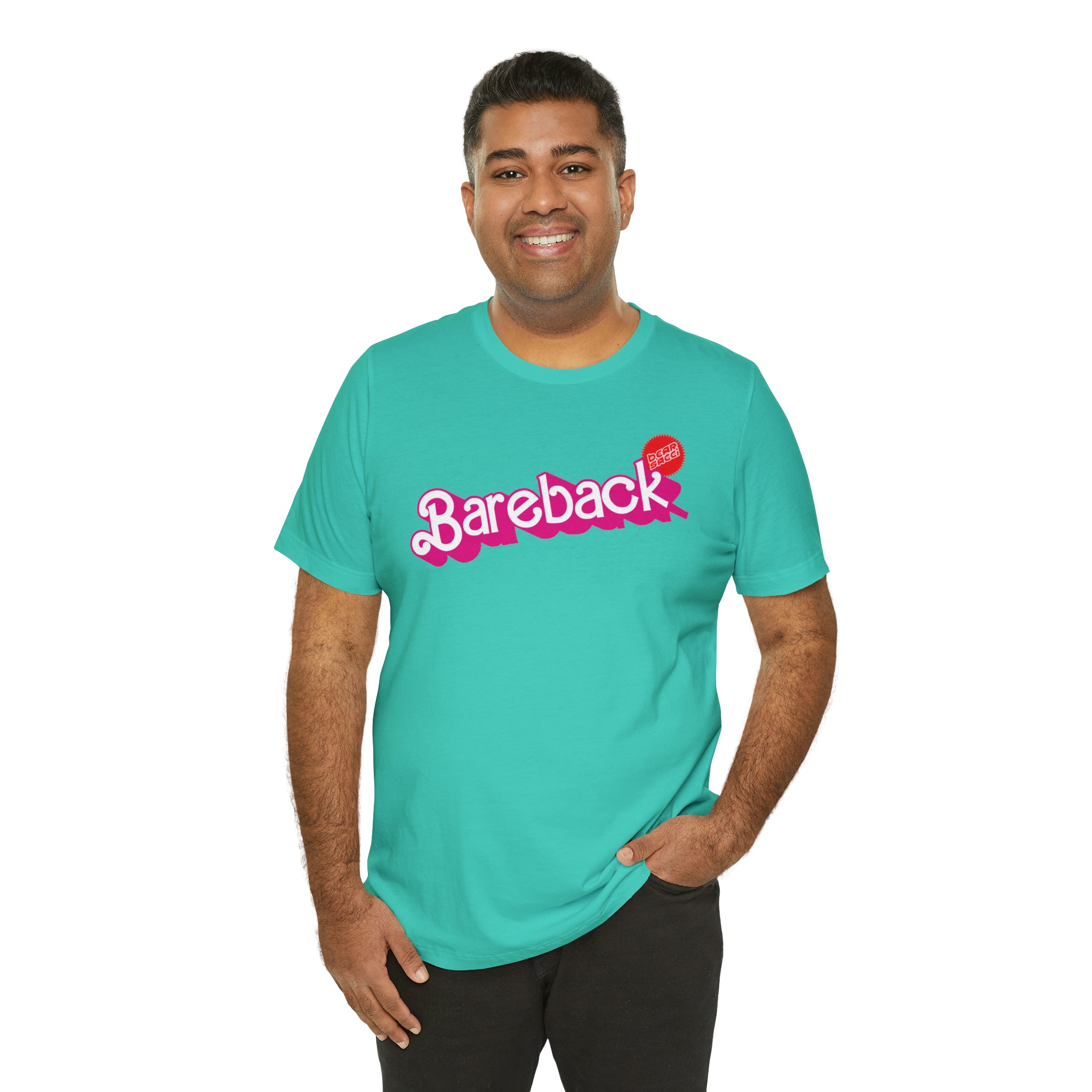 Bearbie™ X Slutpride™: Bareback Logo │Premium Jersey T-shirt