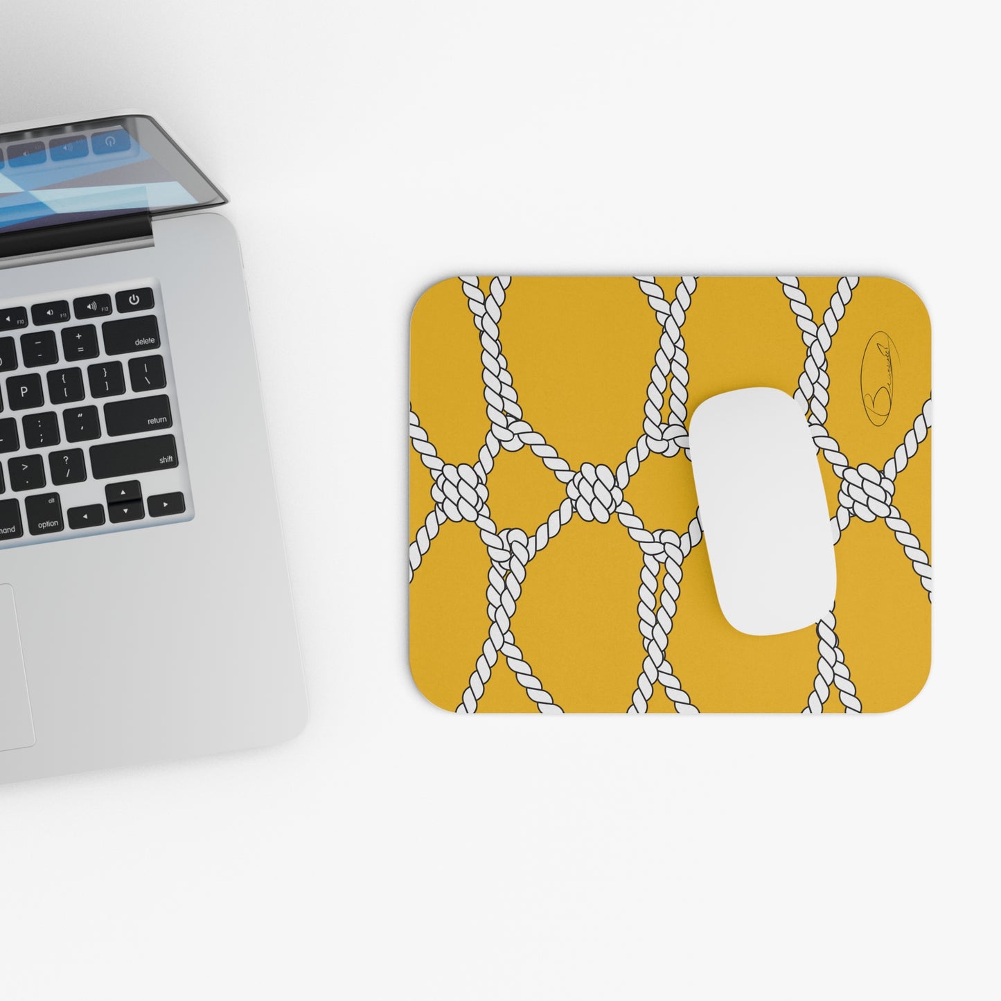 Dominion™: Yellow Shibari │ Mouse Pad