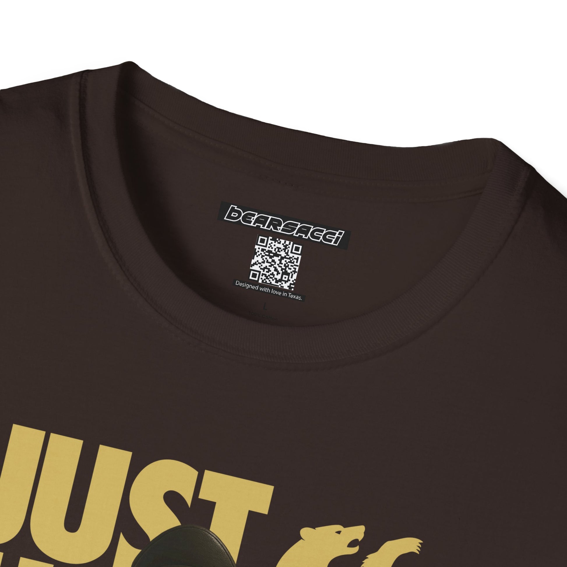 Bearsacci™ X Dominion: Just Fucking Do It Dom Daddy Teddy Bear│ Softsyle T-shirt
