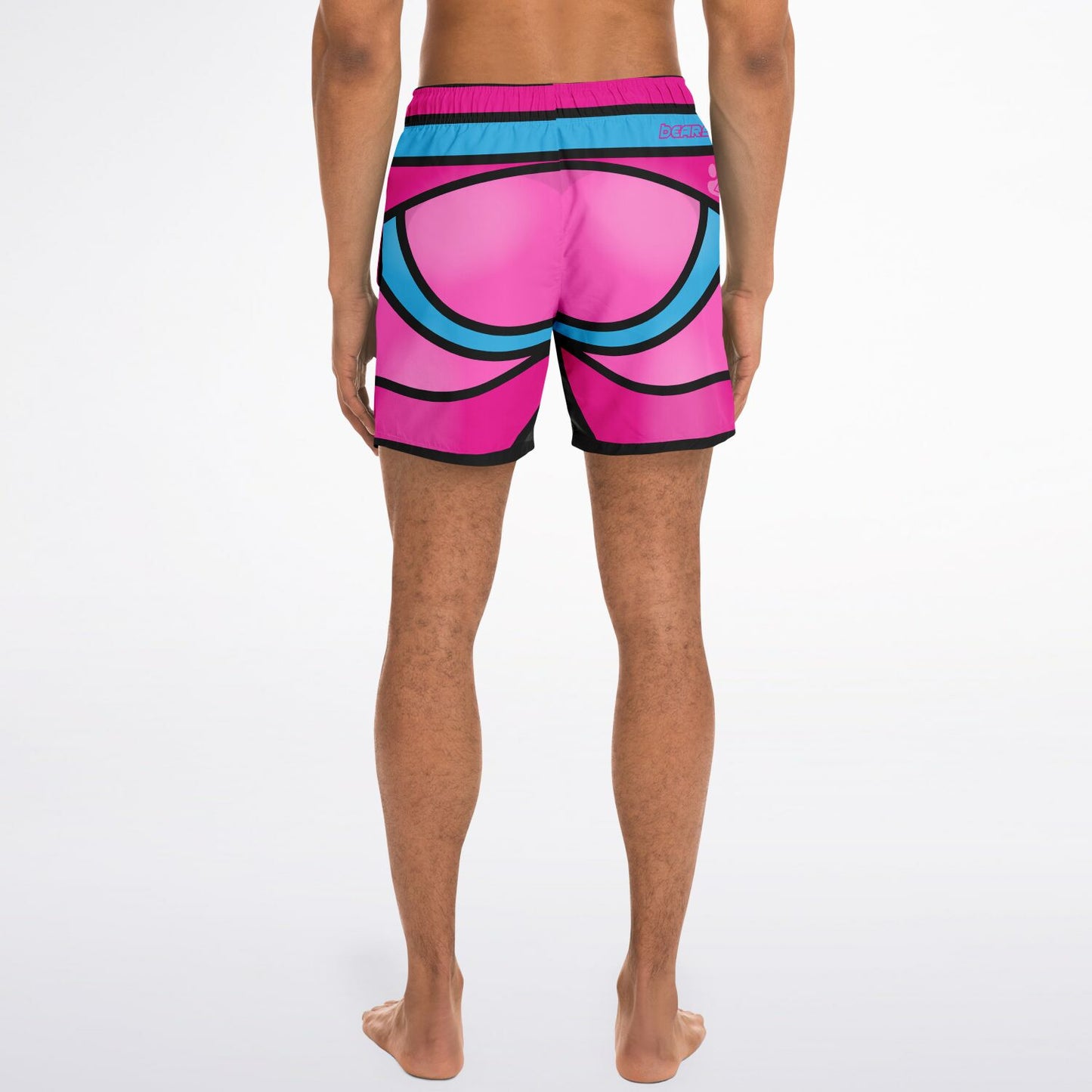 Zeus "Bearbie" Colorway │ Trompe L'Oeil Swim Trunks