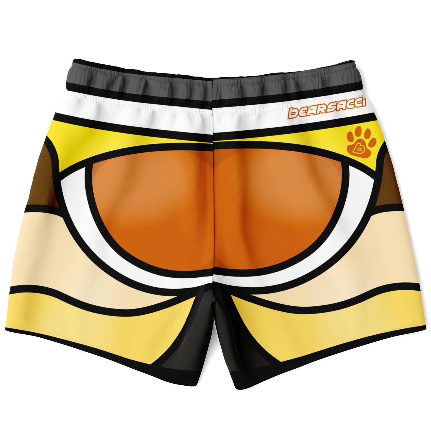 Zeus Riptide (Bear Pride Edition) │ Trompe L'Oeil Swim Trunks