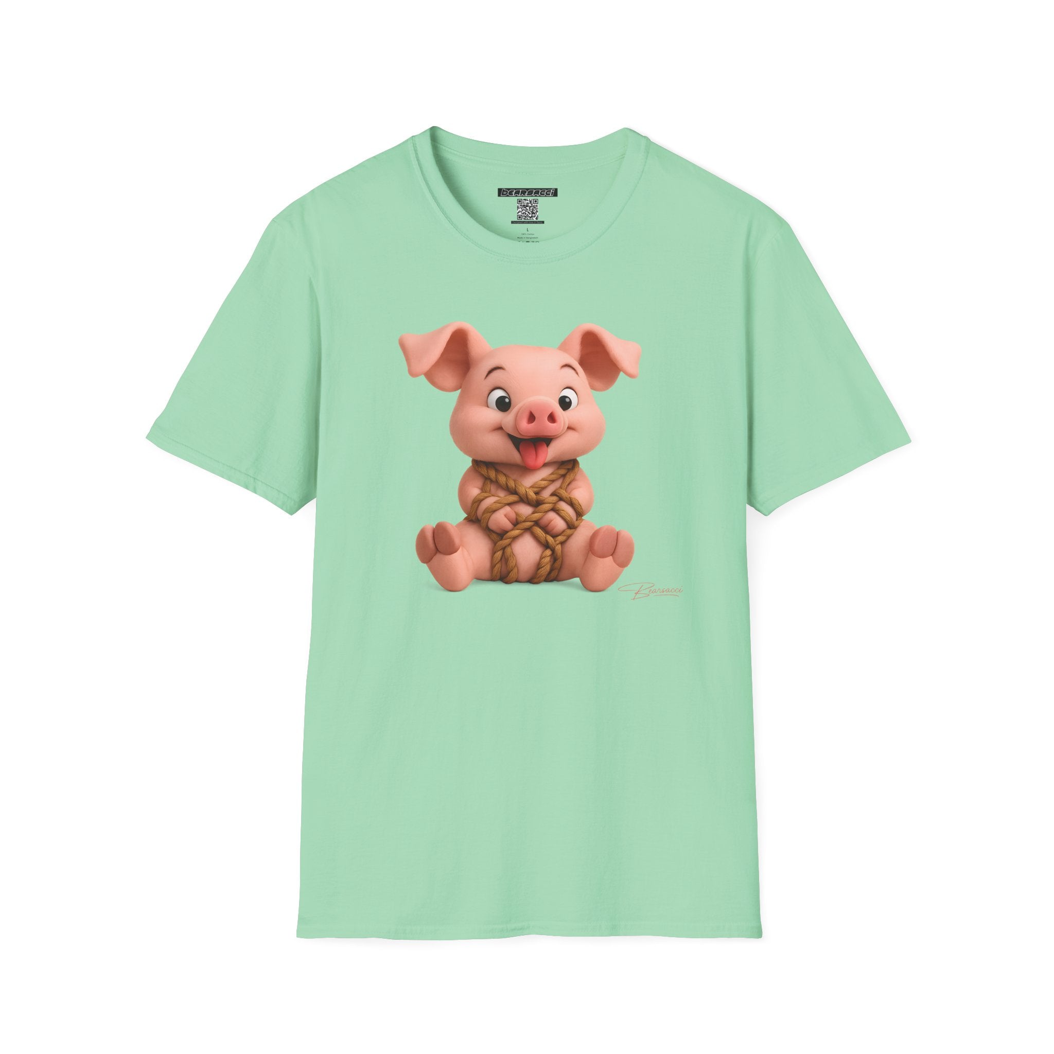 SlutPride® X Dominion®: Hog Tied (Rope Piggy)│ Softsyle T-shirt