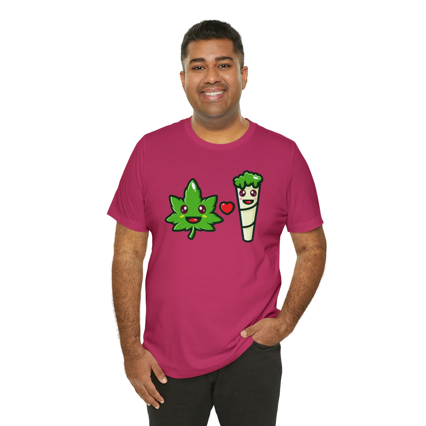 Stoney: Leafy Loves Blunty  │Premium Jersey T-shirt