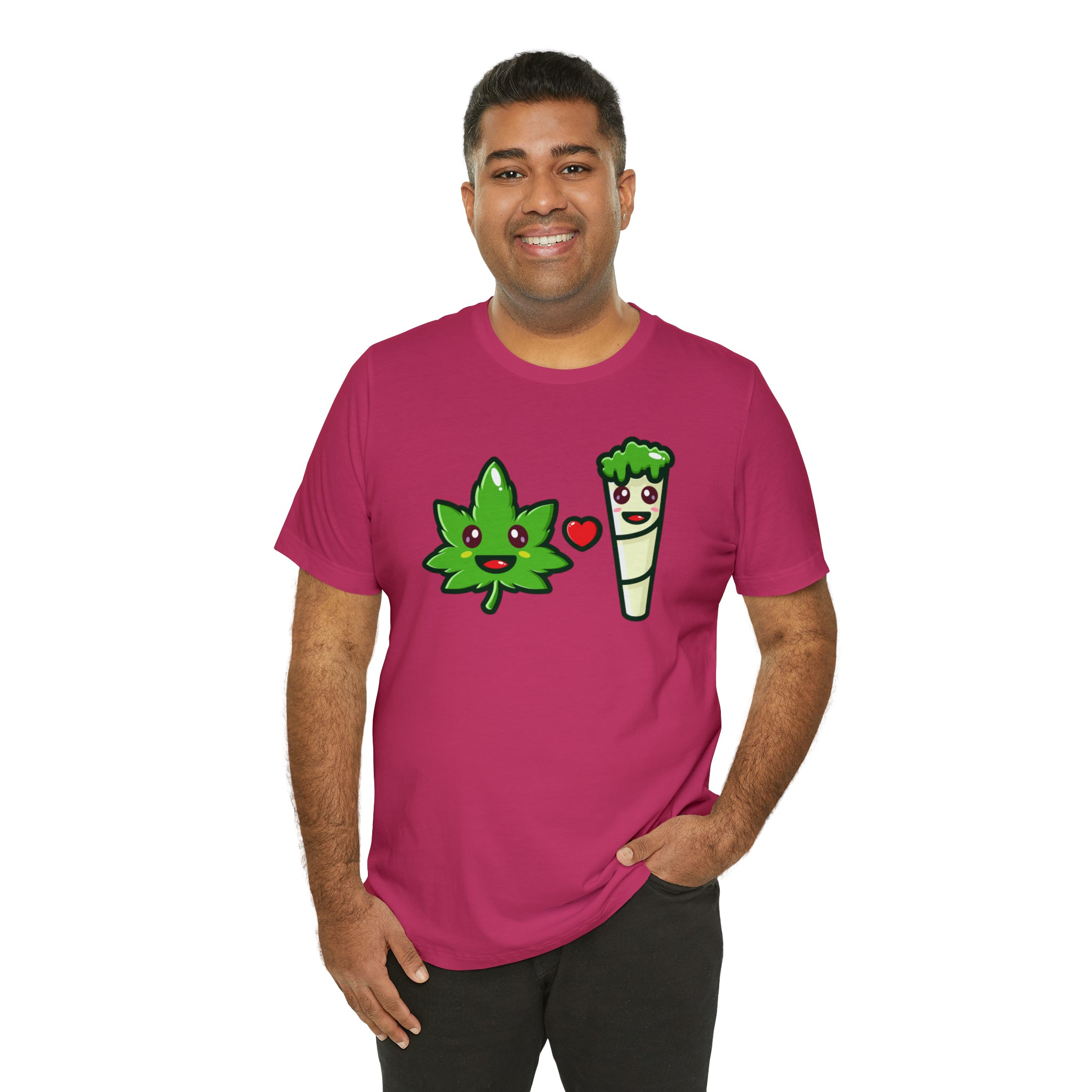 Stoney: Leafy Loves Blunty  │Premium Jersey T-shirt
