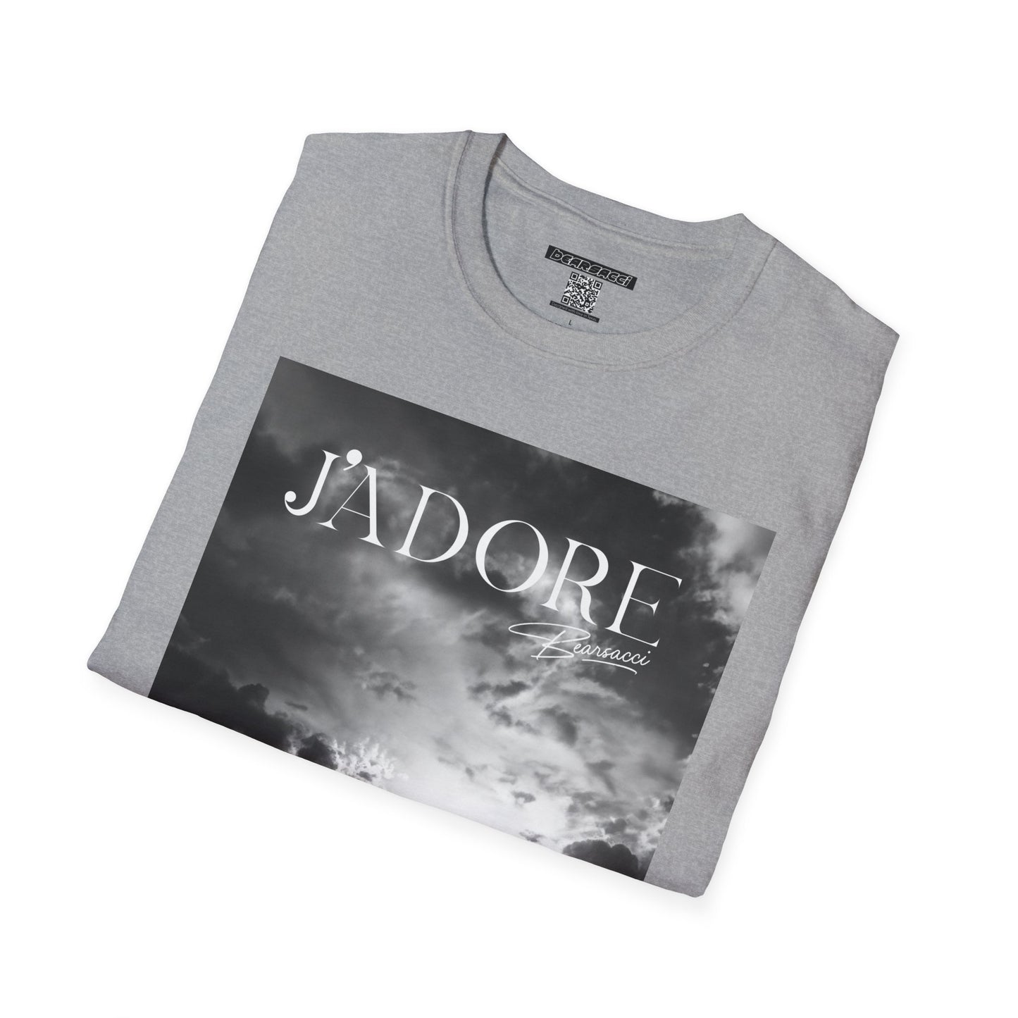 Fake Designer™: J'adore Bearsacci Solitude Is Dangerously Addictive (Black and White Beach)│ Softsyle T-shirt