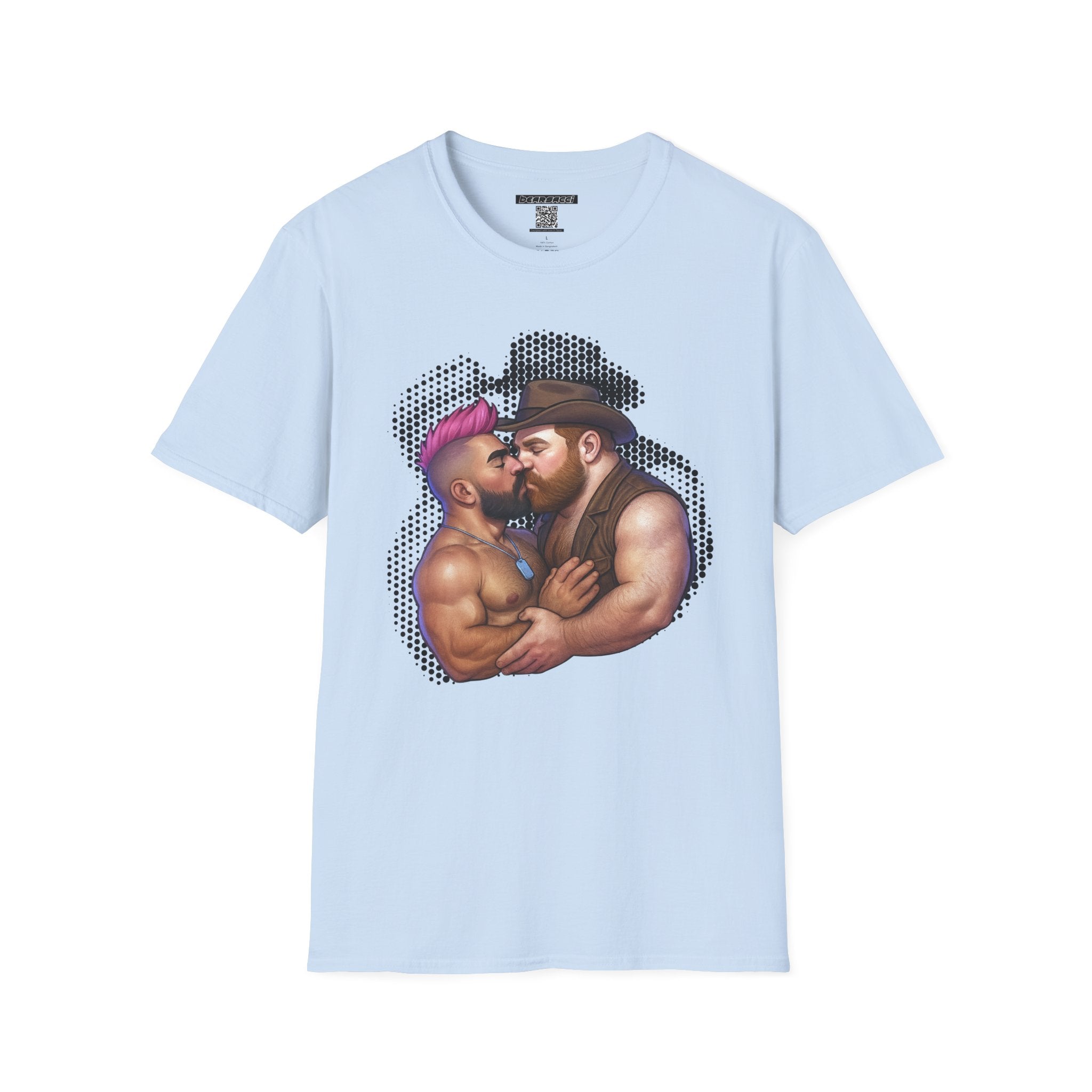 Bearsacci™: Cowboy & MMA Fighter│ Softsyle T-shirt