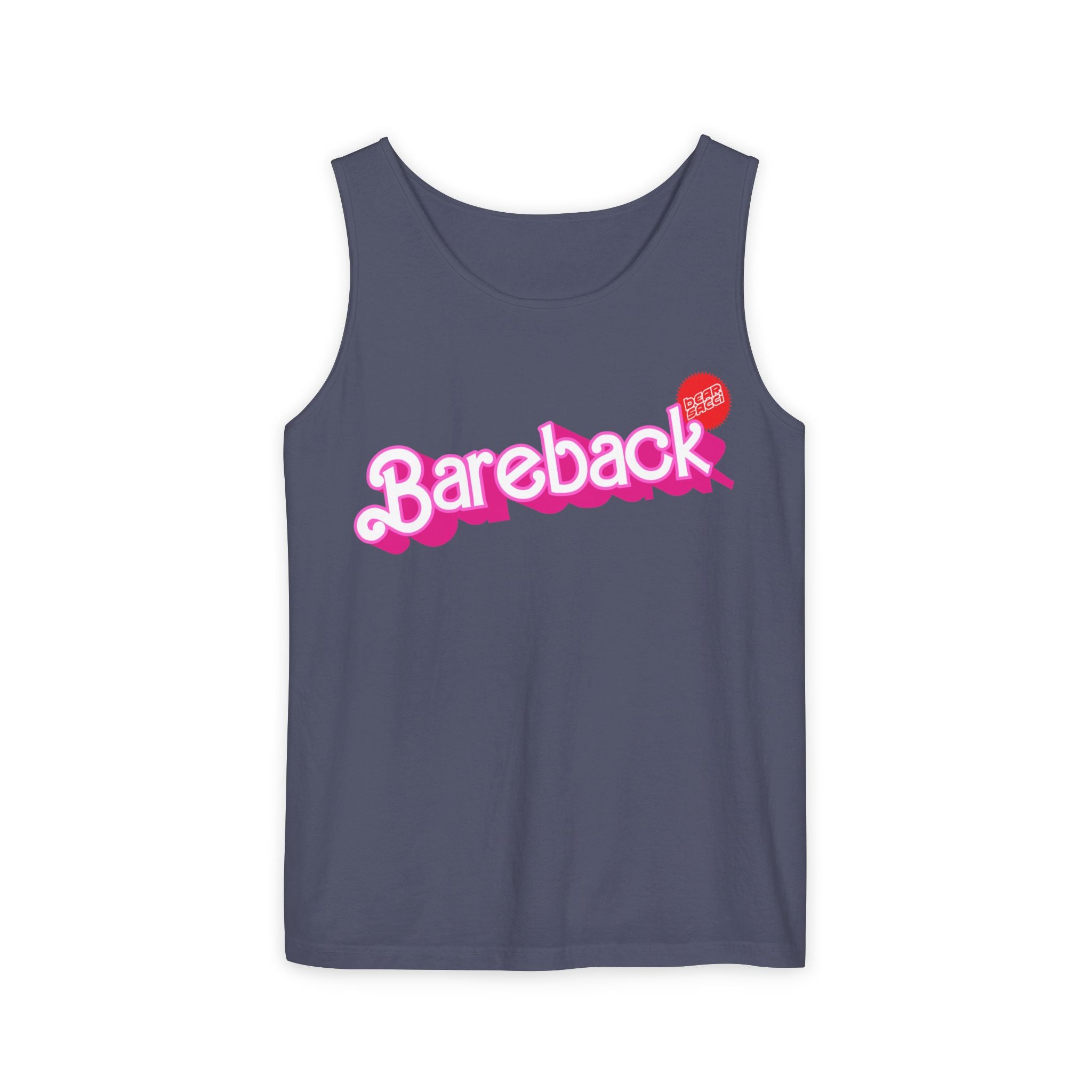 Bearbie® X Slutpride®: Bareback Logo │Garment-Dyed Tank Top