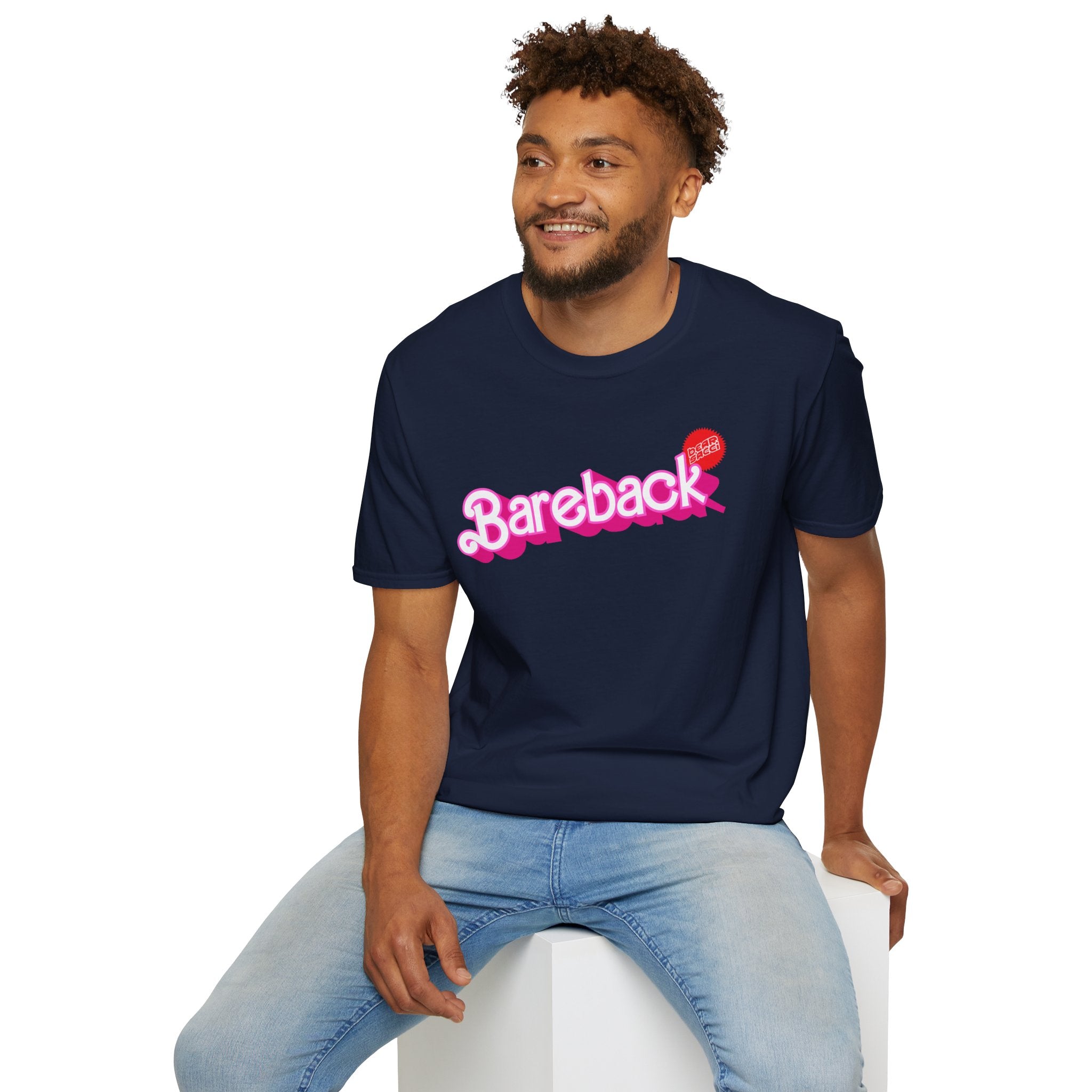Bearbie® X Slutpride®: Bareback Logo │Softsyle T-shirt