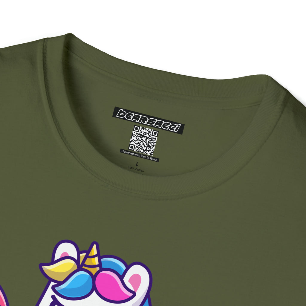 HyperPop™: Unicorn Lifting Doughnuts │ Softsyle T-shirt