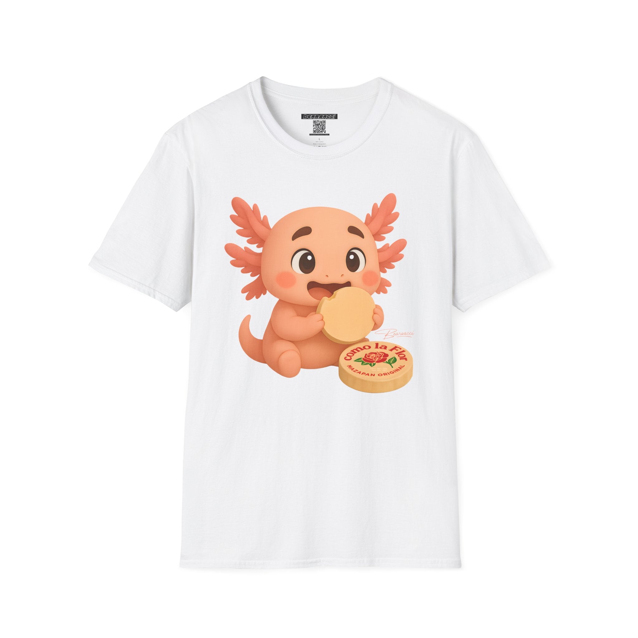 PeroLike X HyperPop®: Axolotl Mazapan │ Softsyle T-shirt