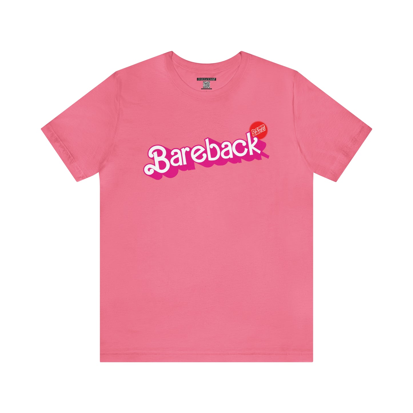 Bearbie™ X Slutpride™: Bareback Logo │Premium Jersey T-shirt