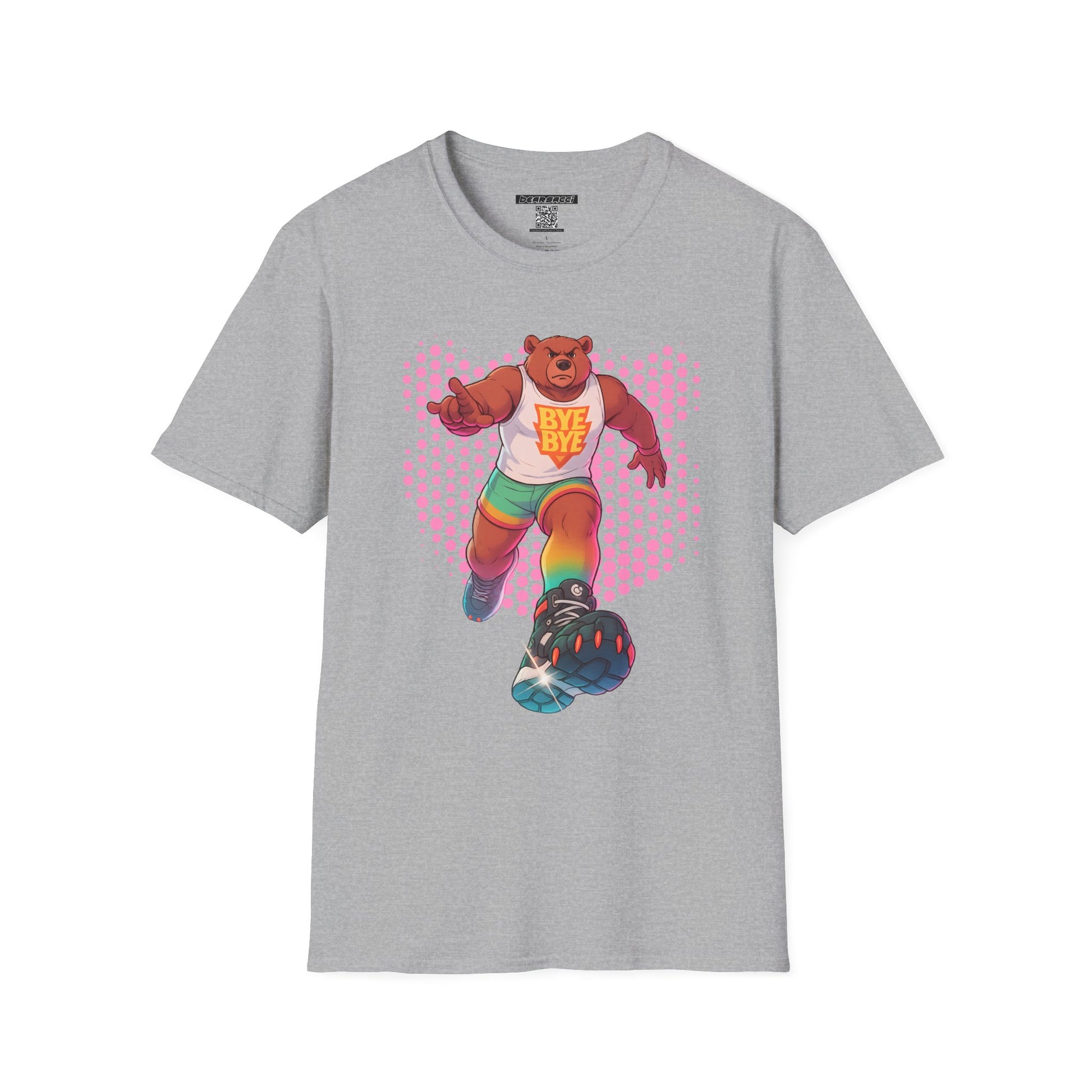 GymBros®: Bye Bye Bad Decisions Bear │ Softsyle T-shirt