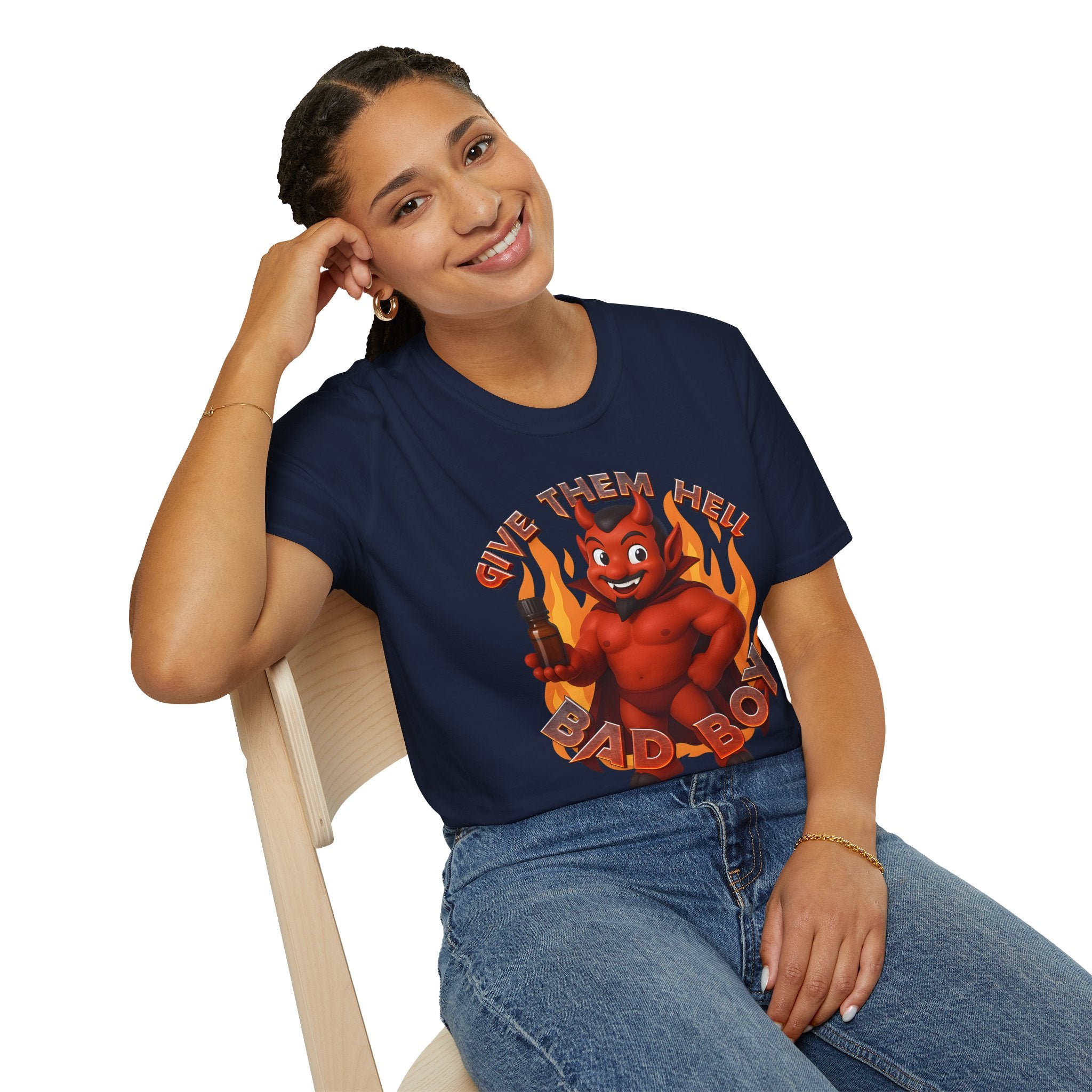 GoTHICC™: Go Get Them Bad Boy Devil Offering Poppers │ Softsyle T-shirt