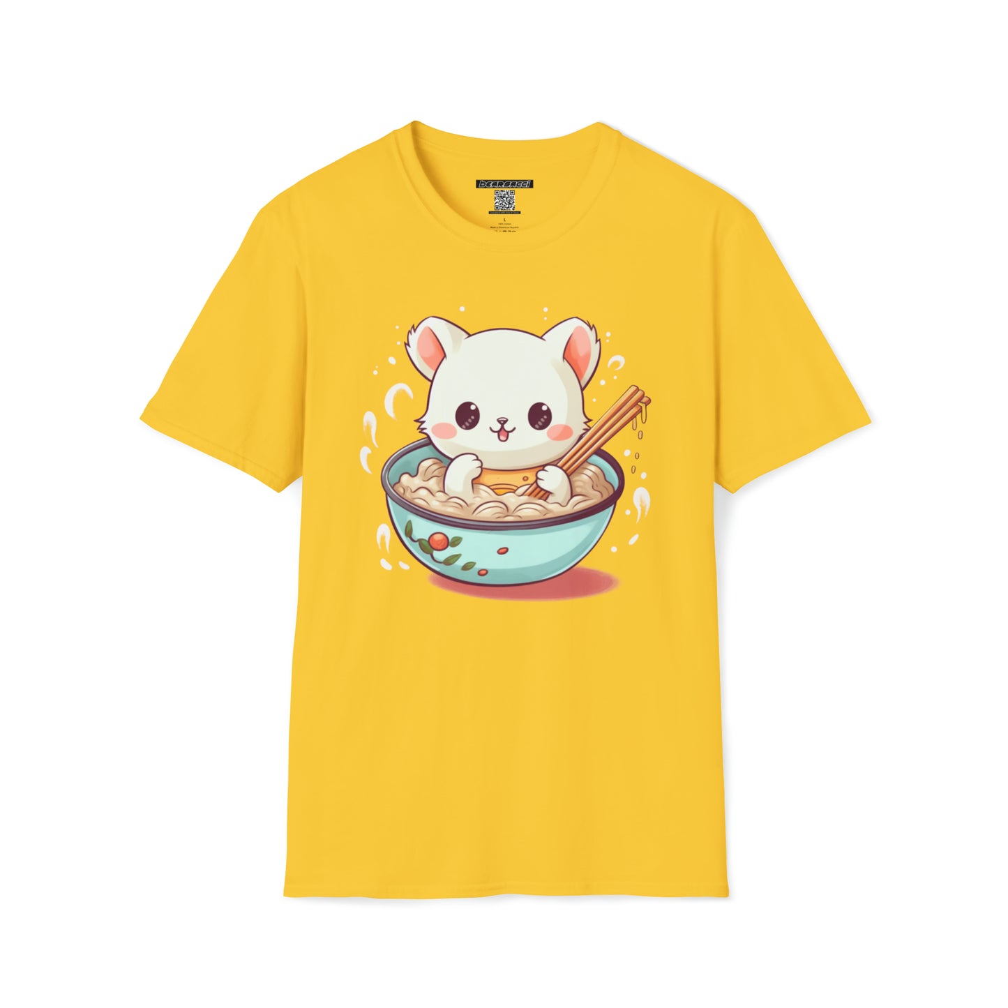 HyperPop™: Kitten Ramen │ Softsyle T-shirt