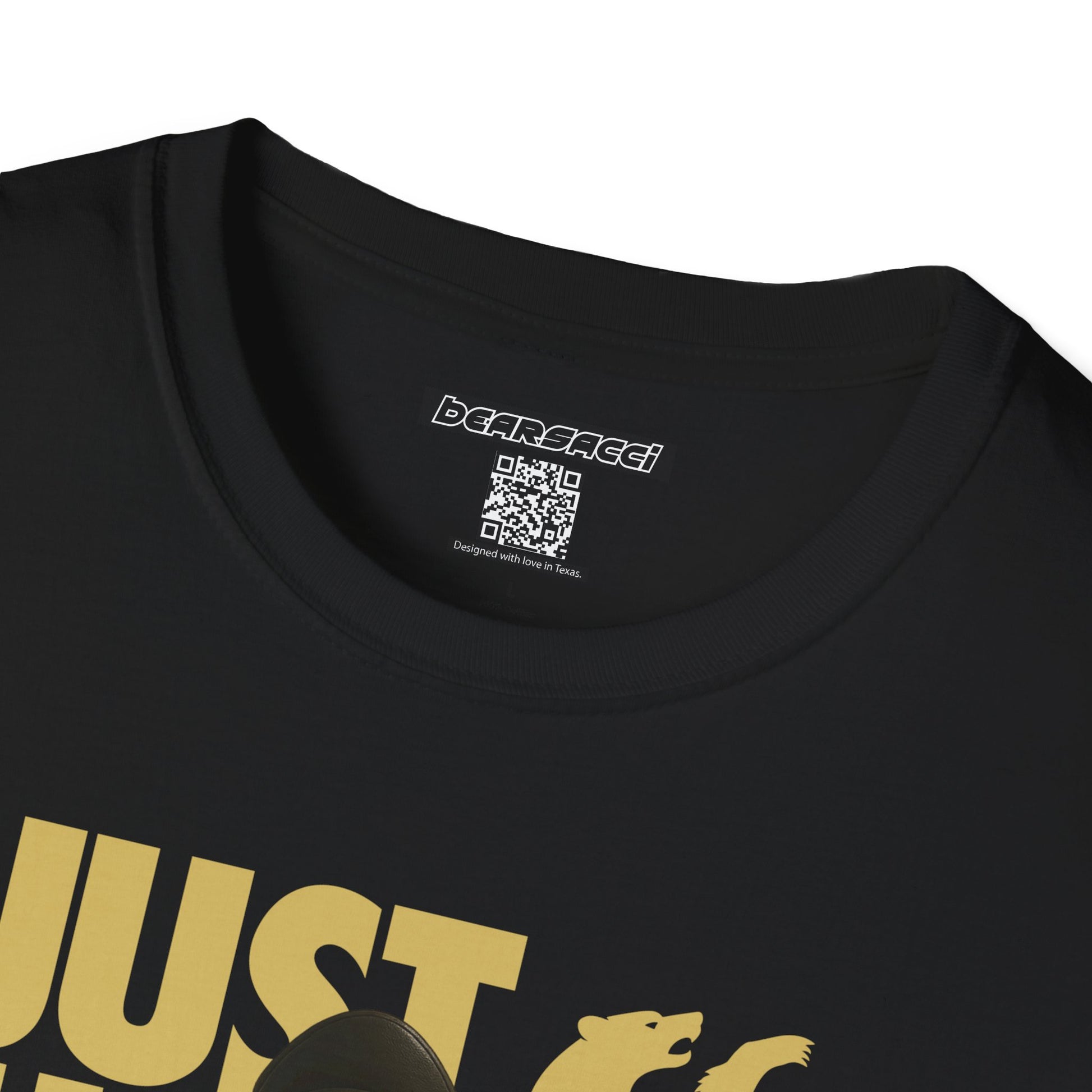 Bearsacci™ X Dominion: Just Fucking Do It Dom Daddy Teddy Bear│ Softsyle T-shirt