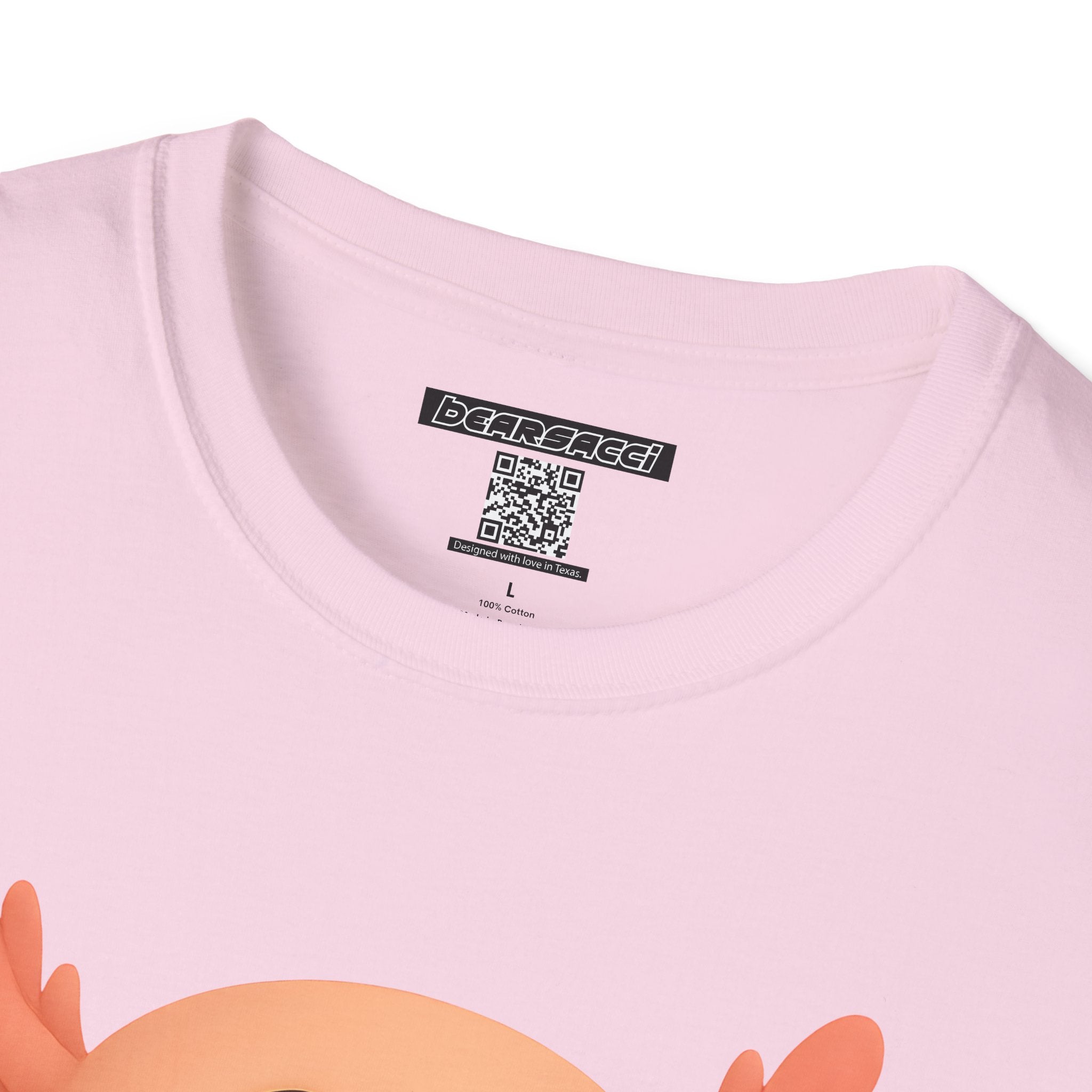 PeroLike X HyperPop®: Axolotl Mazapan │ Softsyle T-shirt