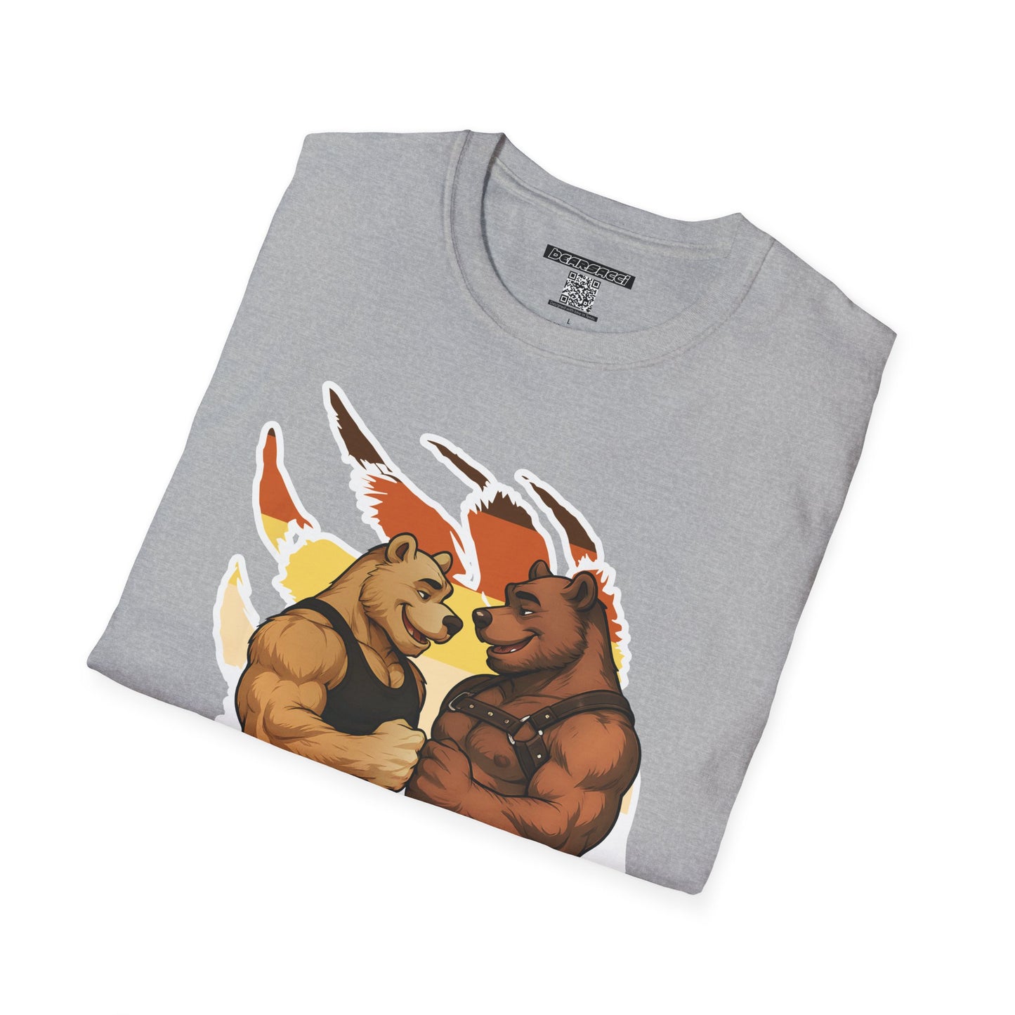 Bearsacci™: Fist Bumping Bears │ Softsyle T-shirt